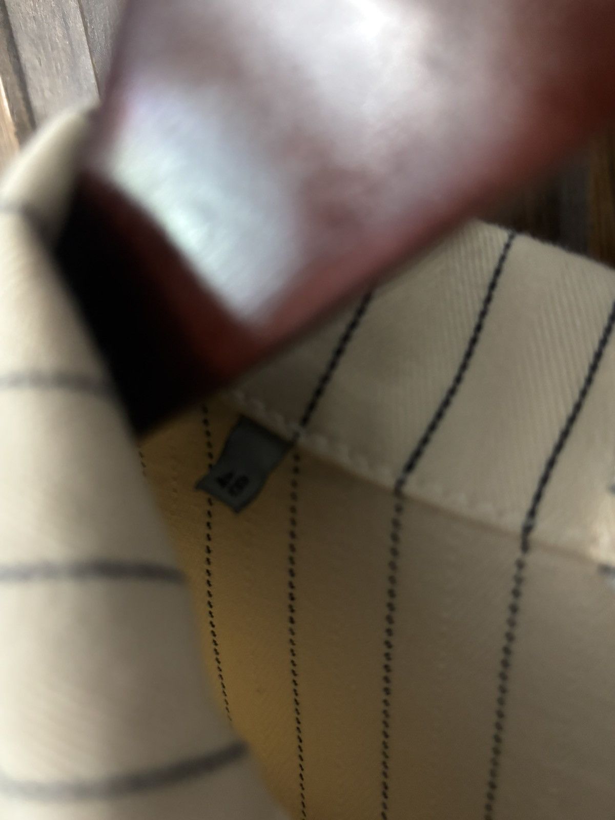 Dior Dior White Denim Pinstripe Jacket Medium Size US M / EU 48-50 / 2 - 7 Thumbnail