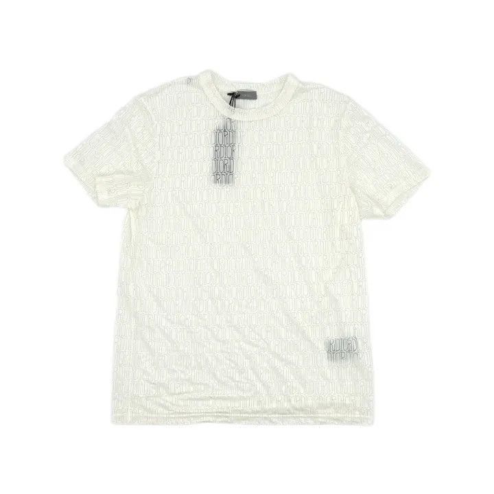 Dior Dior Dior Artistic Signature Sheer White T-Shirt 0079-2507 Size US L / EU 52-54 / 3 - 2 Thumbnail