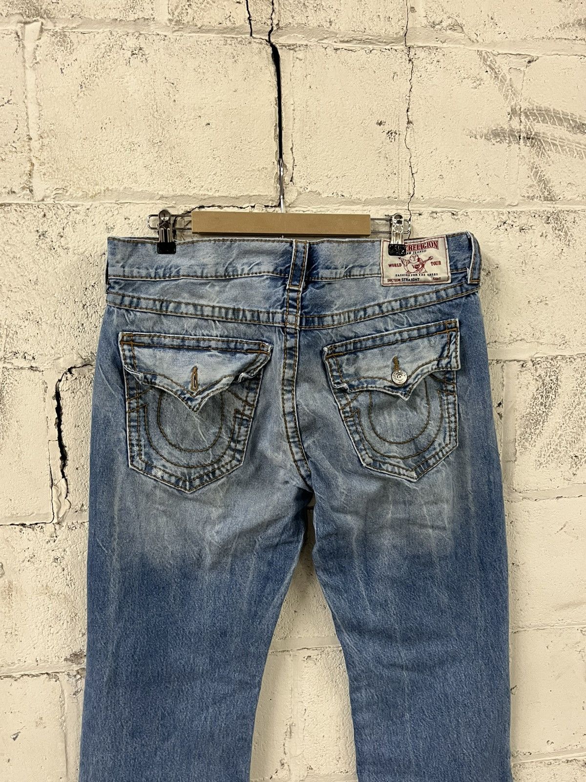 True Religion True religion, baggy y2k denim Chief Keef streetwear hype Size US 38 / EU 54 - 3 Thumbnail