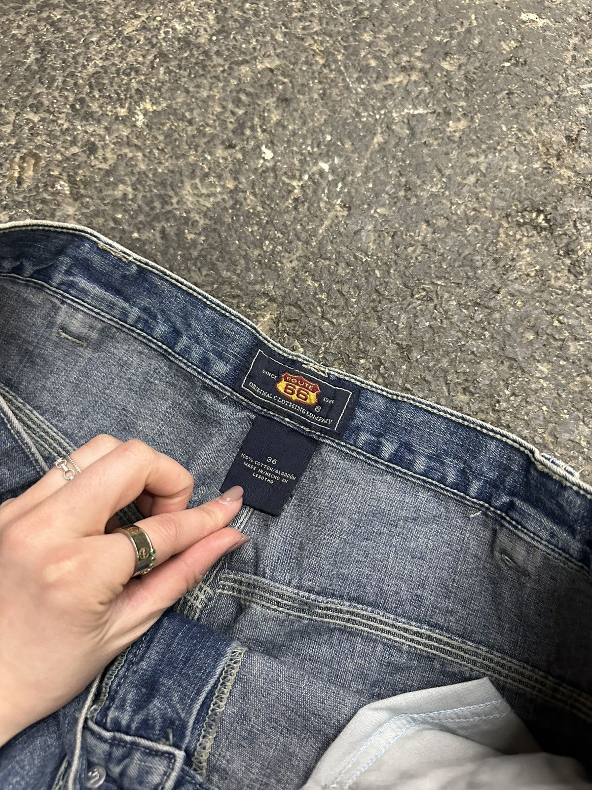 Route 66 × Vintage Y2K Route 66 cargo jorts Size US 36 / EU 52 - 5 Thumbnail