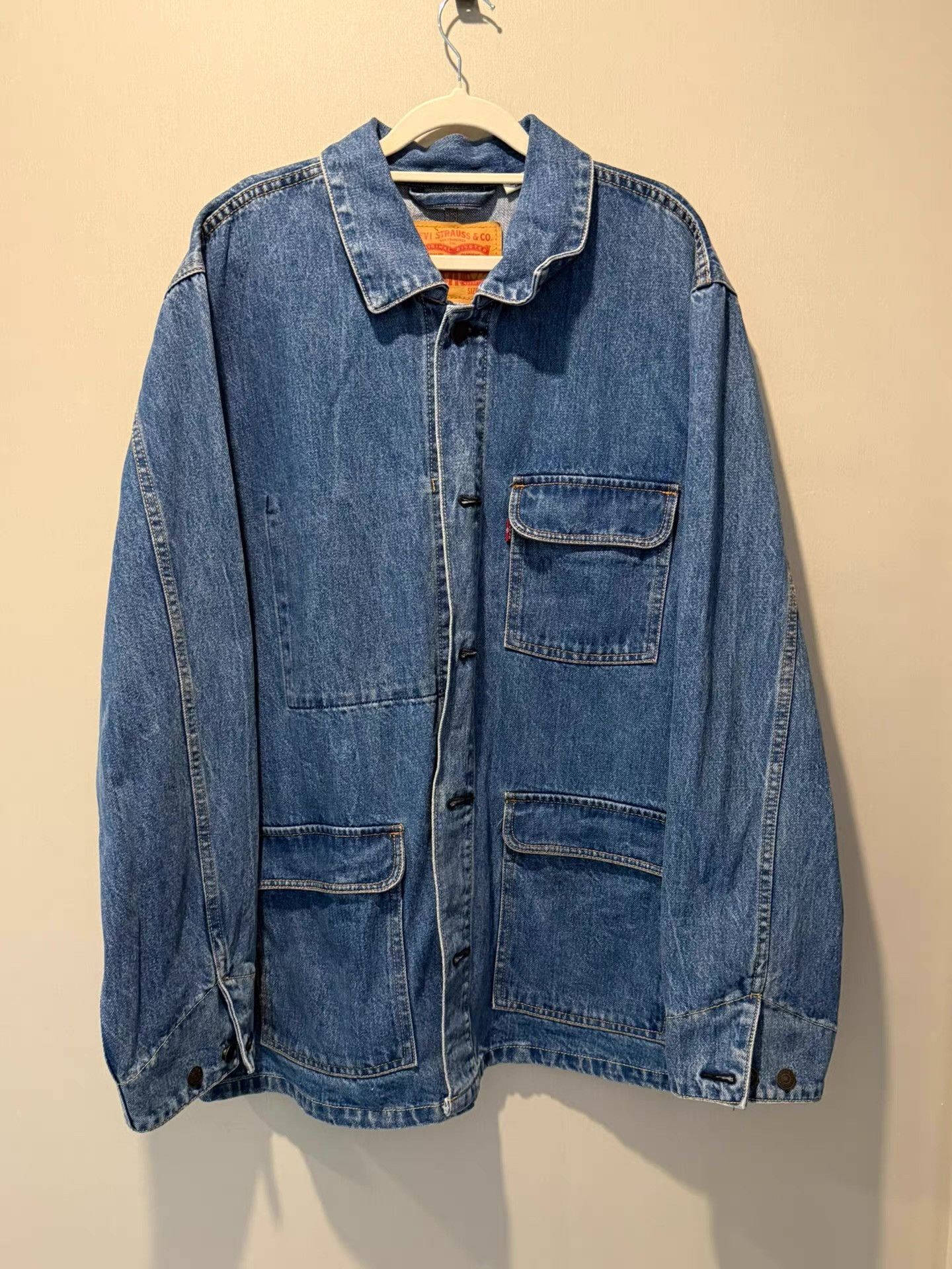 Levi's Authentic Levi's denim jacket Ｑ20 Size US L / EU 52-54 / 3 - 1 Thumbnail