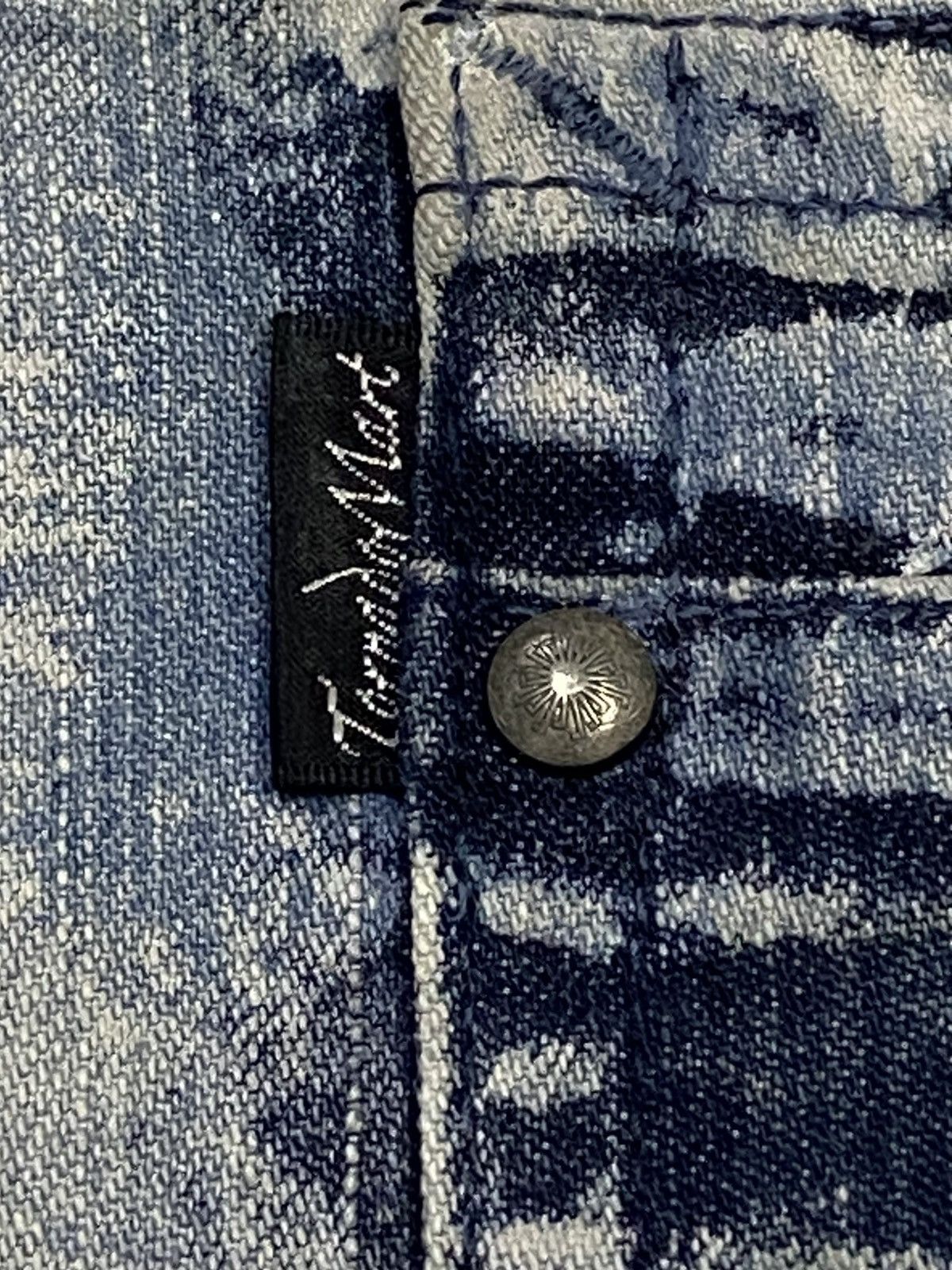 Tornado Mart 💃Tornado Mart Archive Spiral Cut Bootcut Jeans Size US 33 - 15 Thumbnail