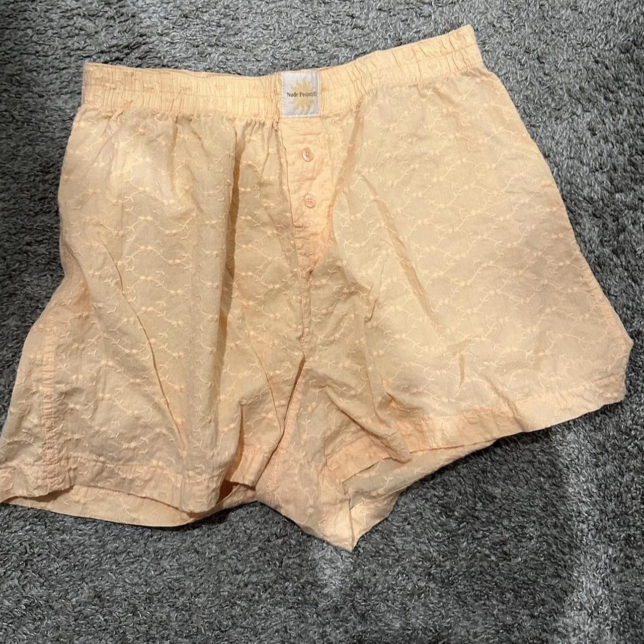 Vintage Nude Project Boxer Shorts Size 34" / US 12 / IT 48 - 1 Thumbnail