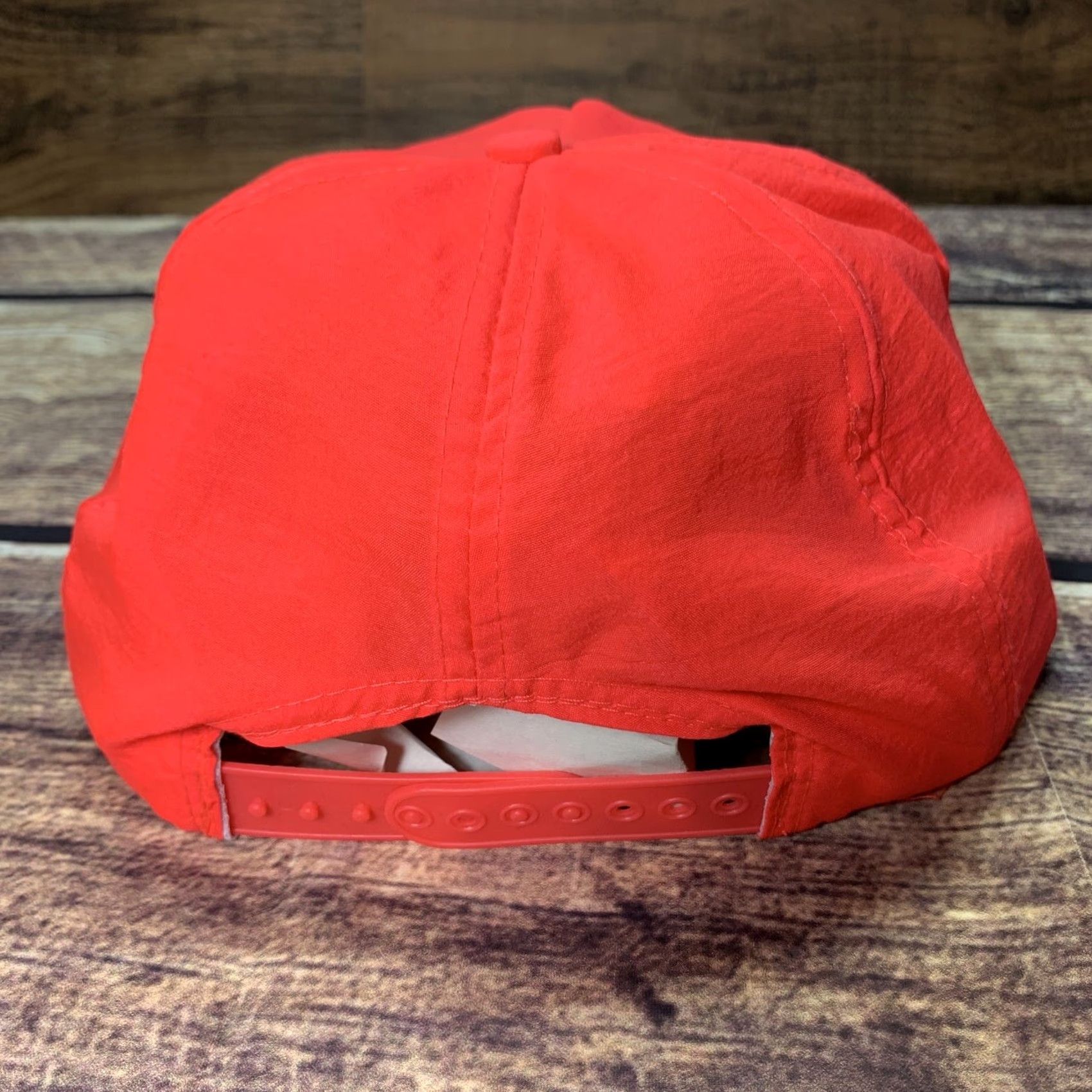 Clarks VINTAGE Kmart Havoline Racing Neon Pink Snapback Cap Hat Cap 90s NASCAR Gear Mens Adjustable Neon Pink Cap Size ONE SIZE - 2 Thumbnail