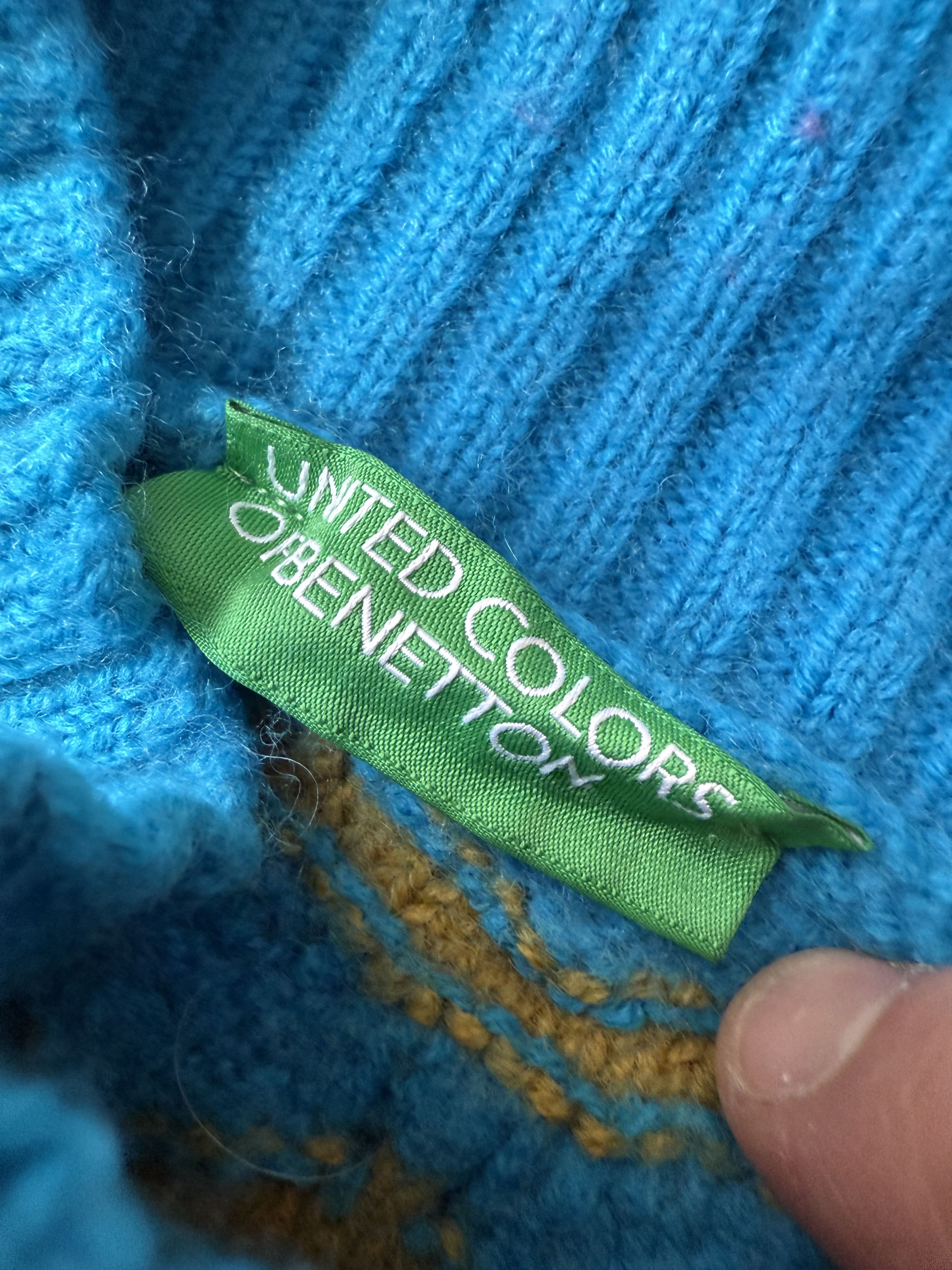 United Colors Of Benetton United Color Of Benetton Sleeveless Sweater Size L / US 10 / IT 46 - 5 Thumbnail
