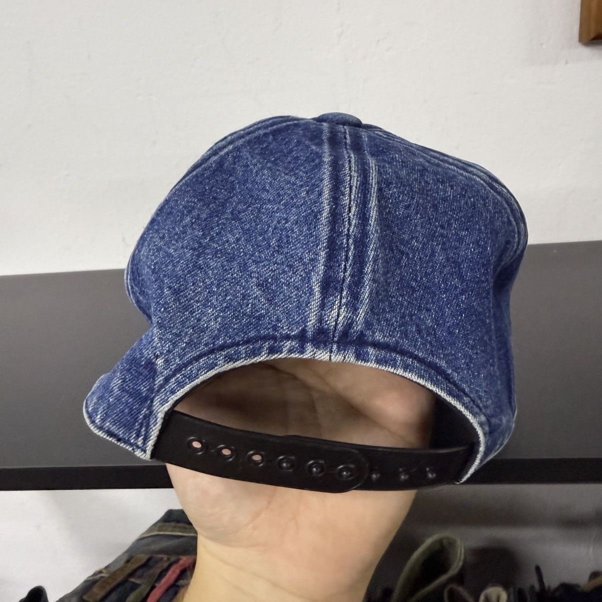 Gap 90s GAP Vintage Denim Logo Cap Size ONE SIZE - 6 Thumbnail
