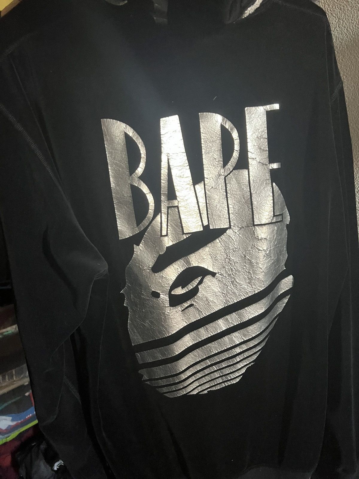 Bape Bape Velour Shark full zip hoodie 2015 Size US XXL / EU 58 / 5 - 23 Thumbnail
