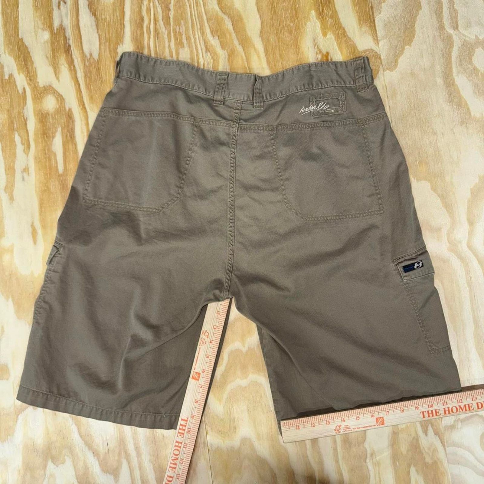 Anchor Blue Vintage y2k anchor blue surf skate carpenter cargo shorts Size US 38 / EU 54 - 3 Thumbnail