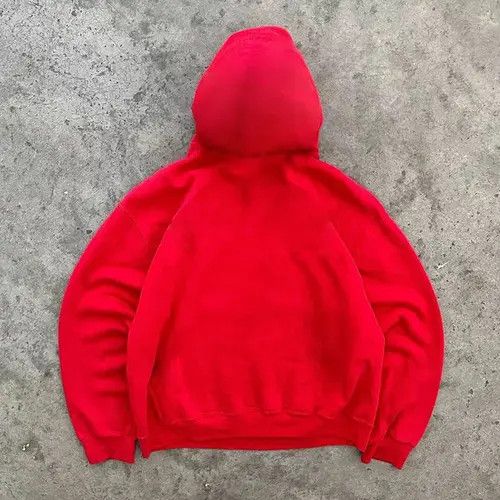 Other Red American street style solid color hoodie y2k Size US L / EU 52-54 / 3 - 6 Thumbnail