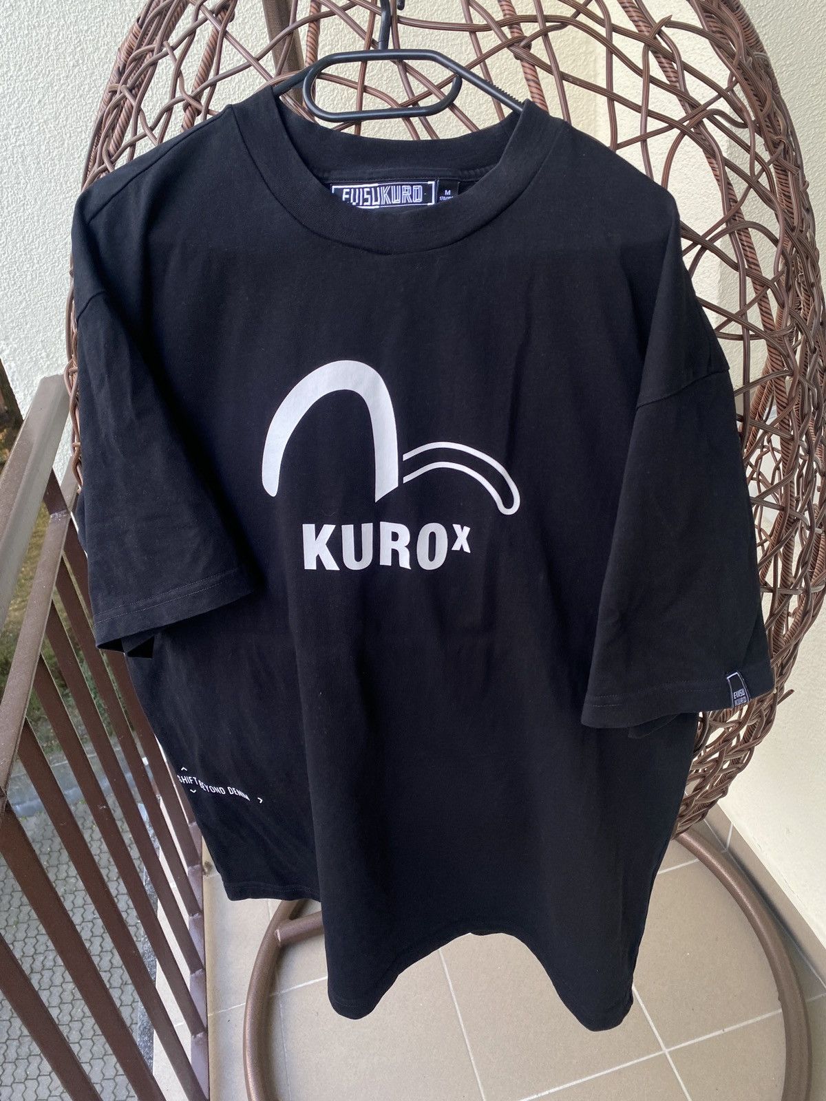 Evisu Evisu x kuro big logo tee Size US M / EU 48-50 / 2 - 1 Thumbnail