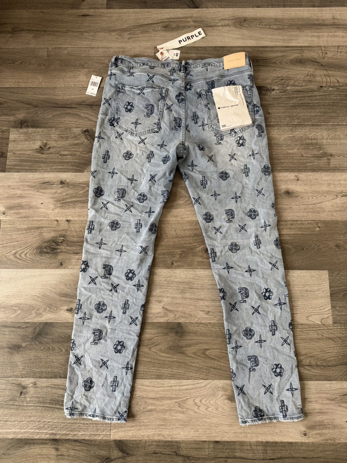 Purple Brand Purple Jeans P001 (Skinny) Size US 40 / EU 56 - 4 Thumbnail