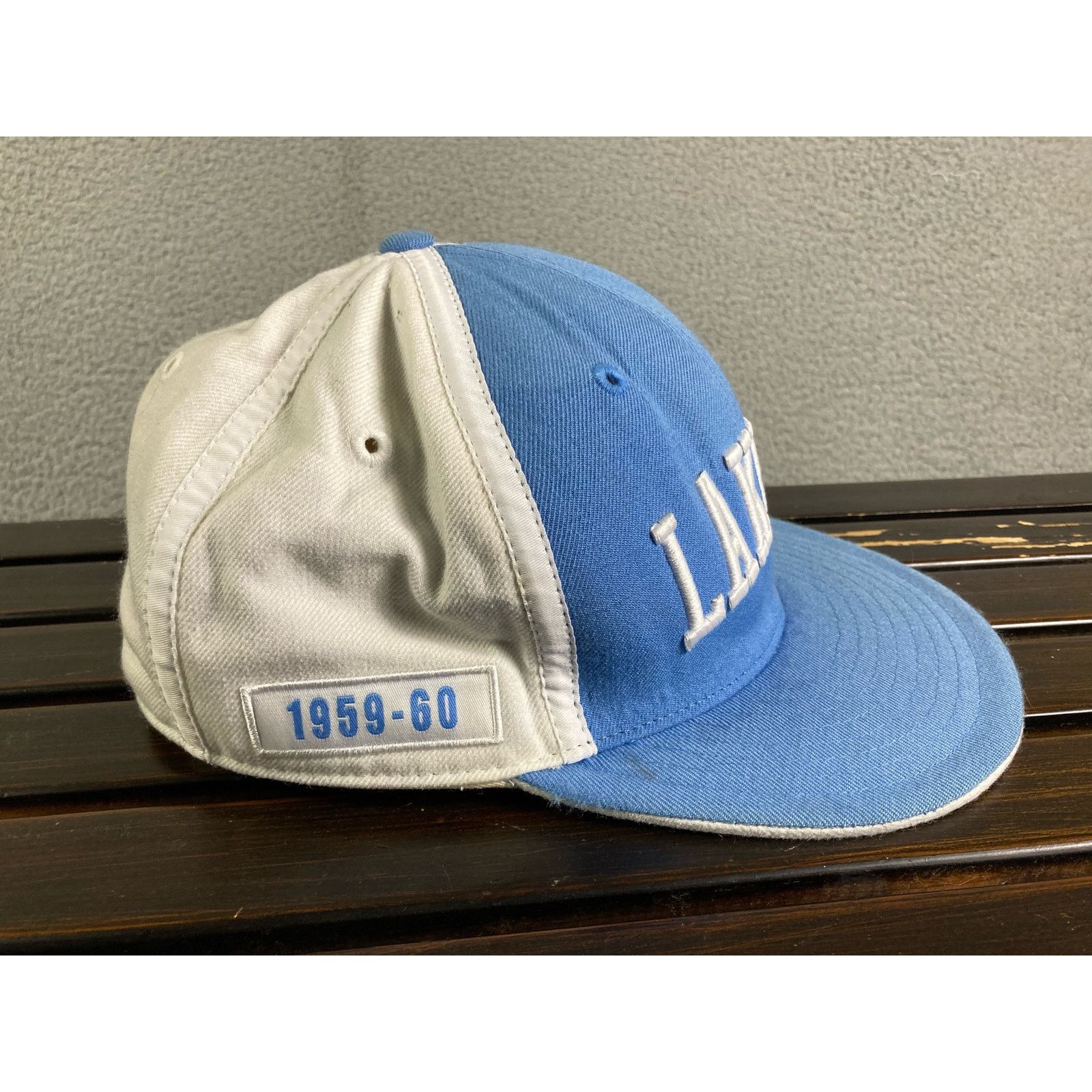 Reebok Los Angeles Lakers Fitted Hat Cap Mens Cap 7-5/8 Era 1959-60 Size ONE SIZE - 4 Thumbnail