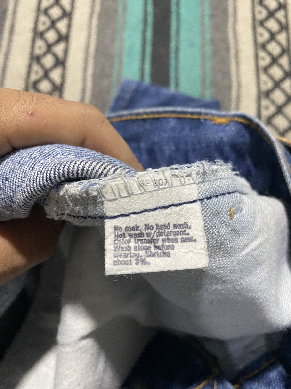 1980s Levis - Orange Tab Scovill Zipper