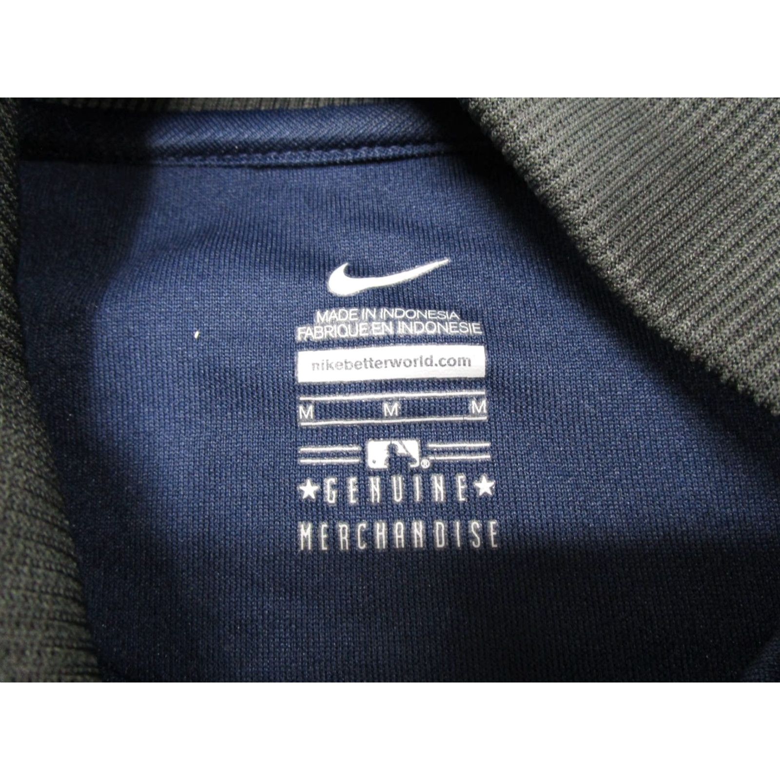 Nike Nike Milwaukee Brewers MLB Baseball Full Zip Sweatshirt Adult M Shirt, Blue, Multicolor, Size M, Regular, Men/Women, 2000s, Sports Size US M / EU 48-50 / 2 - 3 Thumbnail