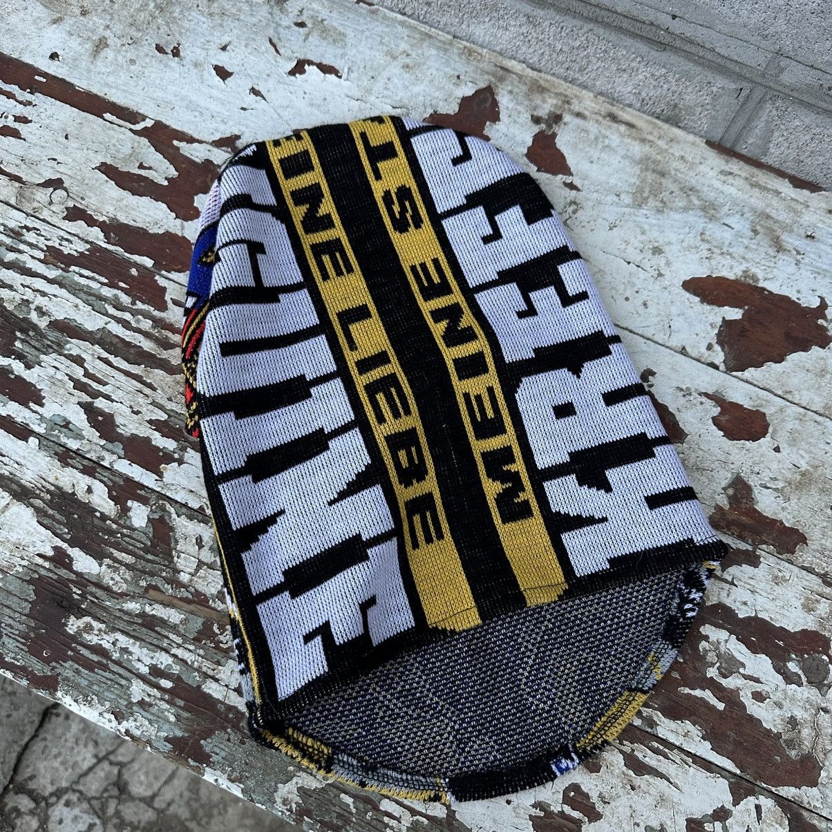 Custo Barcelona Vintage Custom Balaclava Hand Made By Me Football Scarf Y2K Size ONE SIZE - 2 Thumbnail