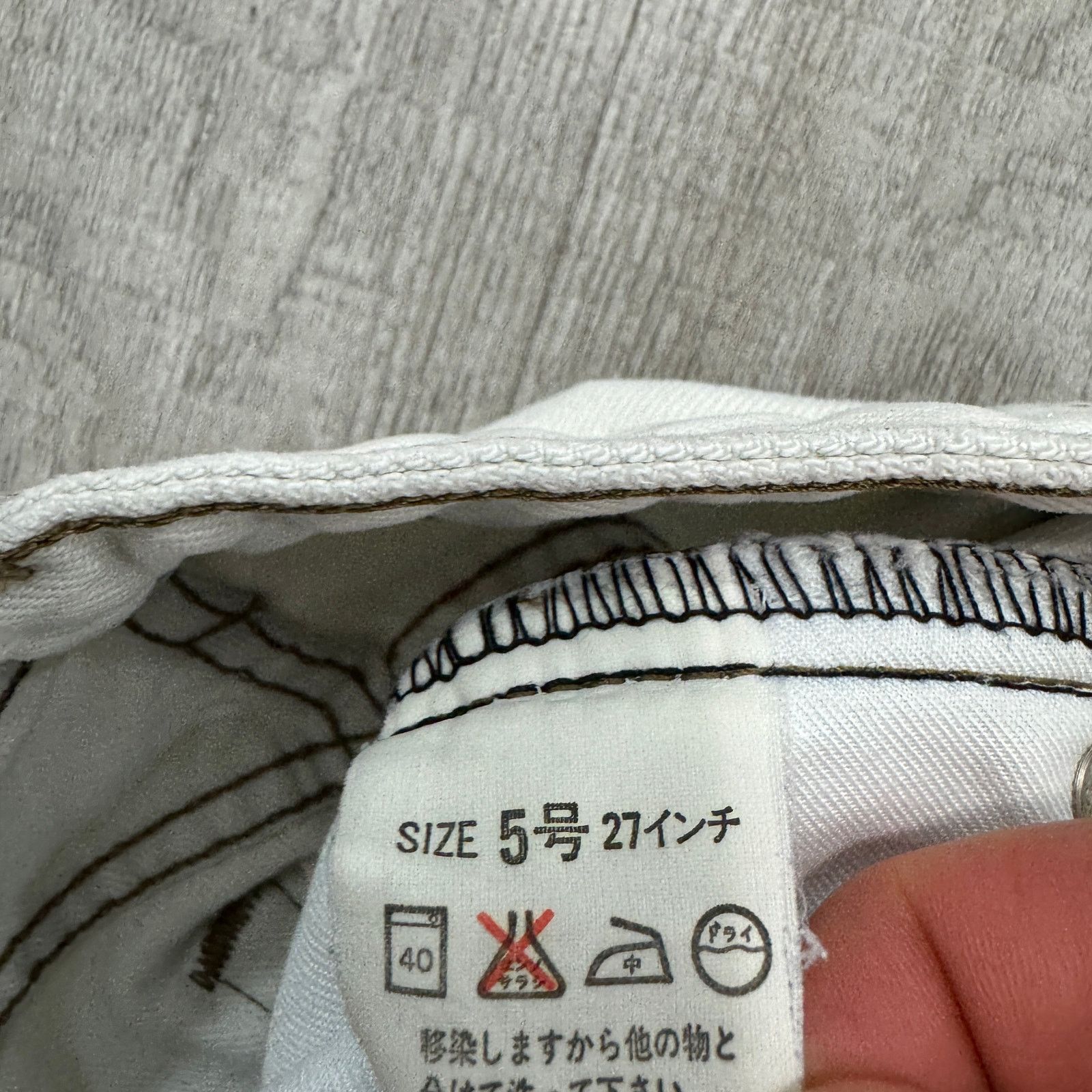 Levi's Vintage Levis W515-03 Jeans Women's 27x31 Made in Japan Size 27" / US 4 / IT 40 - 6 Thumbnail