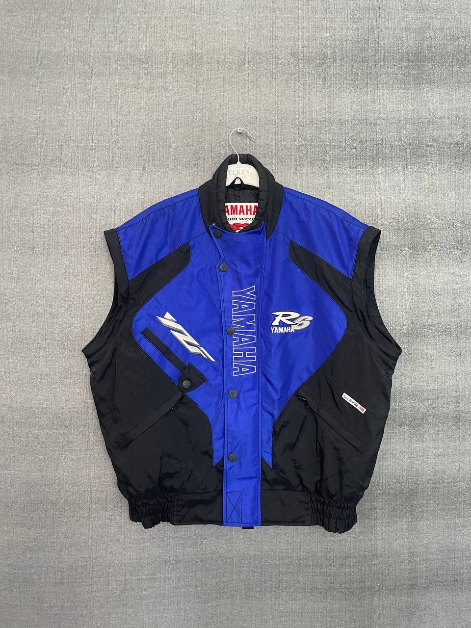 Yamaha VINTAGE YAMAHA R6 BLUE MOTO RACING RALLY F1 MOTOSPORT JACKET Size US L / EU 52-54 / 3 - 8 Thumbnail