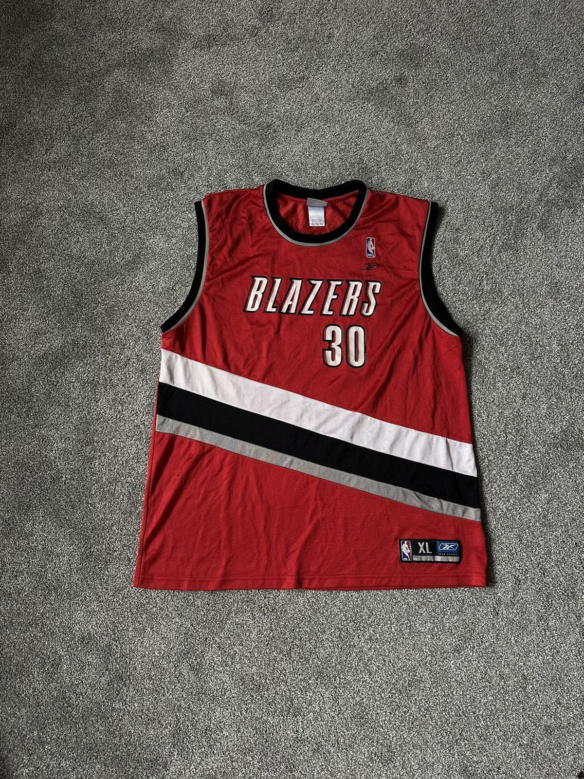Portland Trail Blazers #30 WALLACE NBA Basketball Jersey Men
