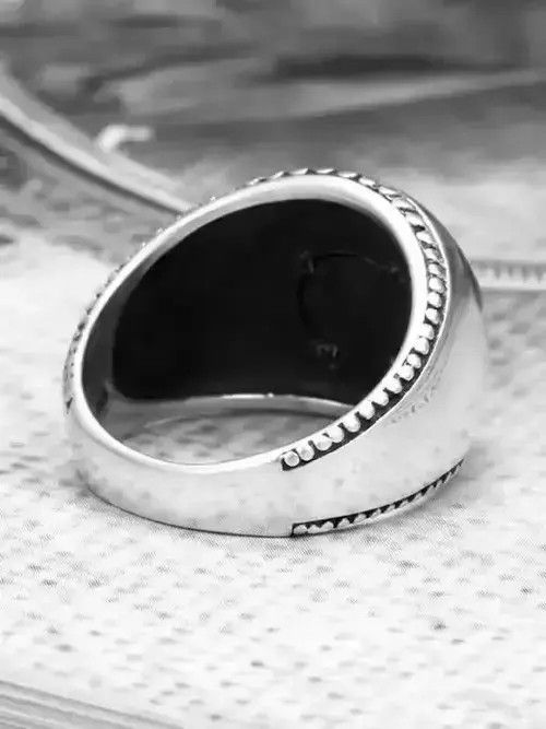 Other Vintage Eye Stainless Steel Ring Size ONE SIZE - 3 Thumbnail