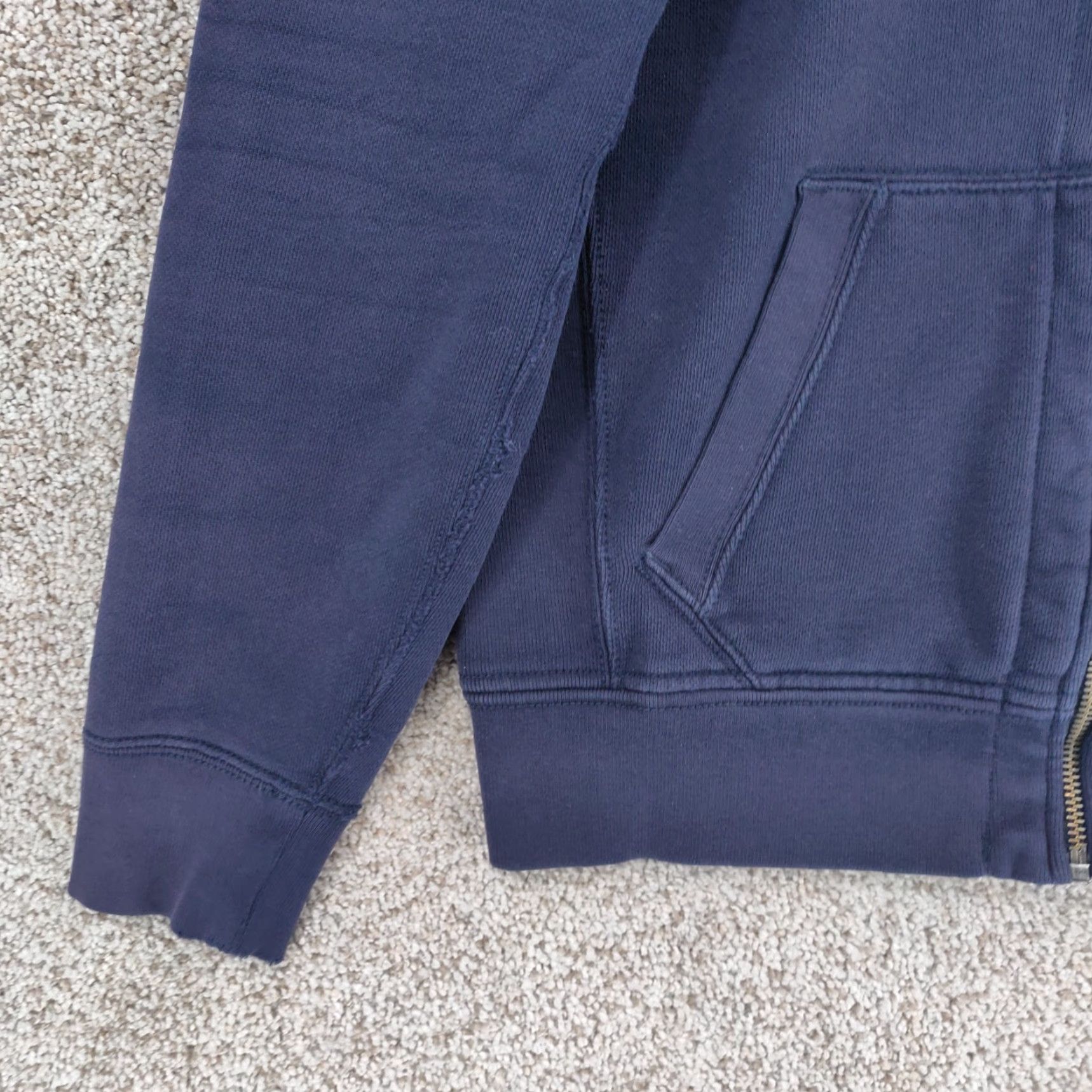 Polo Ralph Lauren Polo Ralph Lauren Hoodie Mens Medium Blue Full Zip Thermal Sweatshirt Pony Logo Size US M / EU 48-50 / 2 - 3 Thumbnail