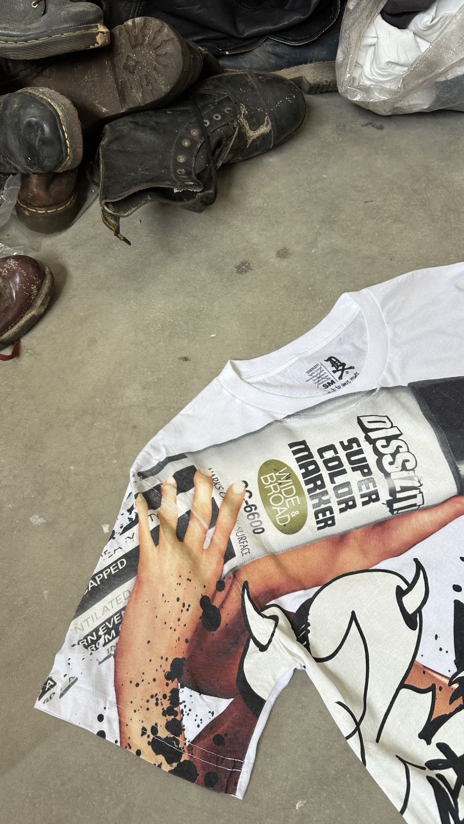 Dissizit VINTAGE DISSIZIT x DAVID LACHAPELLE OVP TEE Size US M / EU 48-50 / 2 - 4 Thumbnail