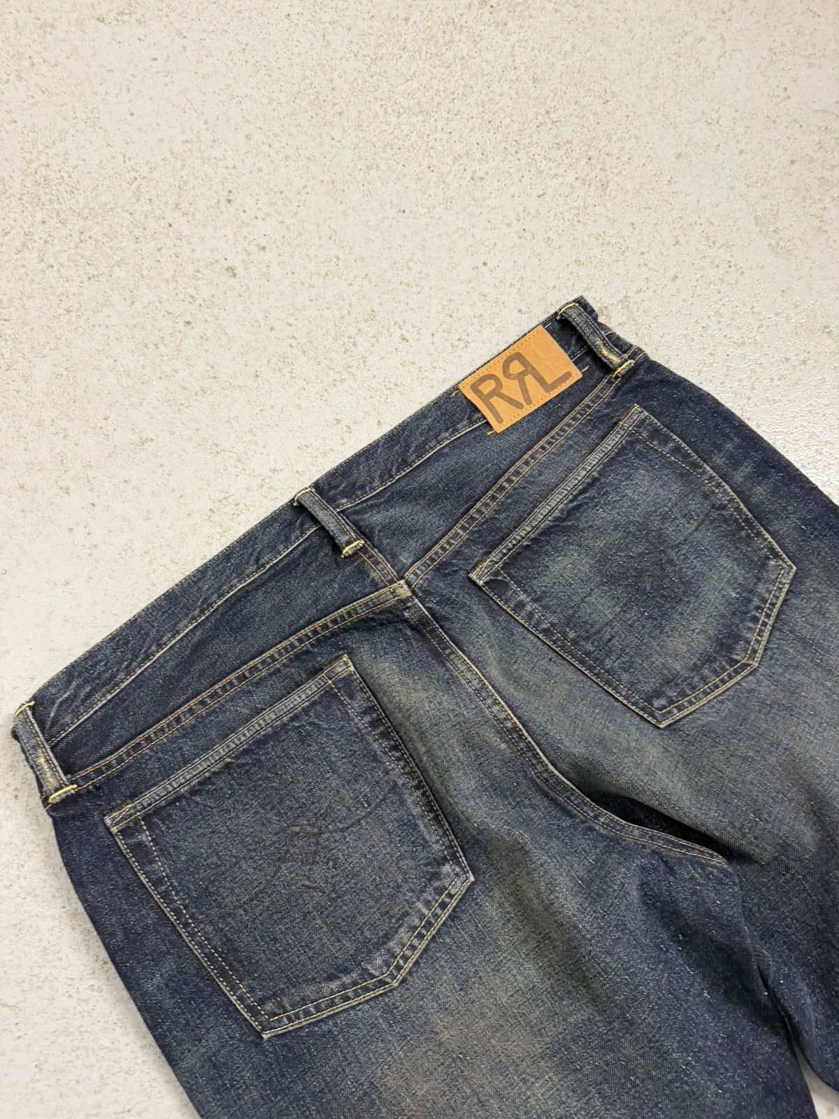 RRL Ralph Lauren Ralph Lauren RRL Washed Jeans Size US 38 / EU 54 - 18 Thumbnail