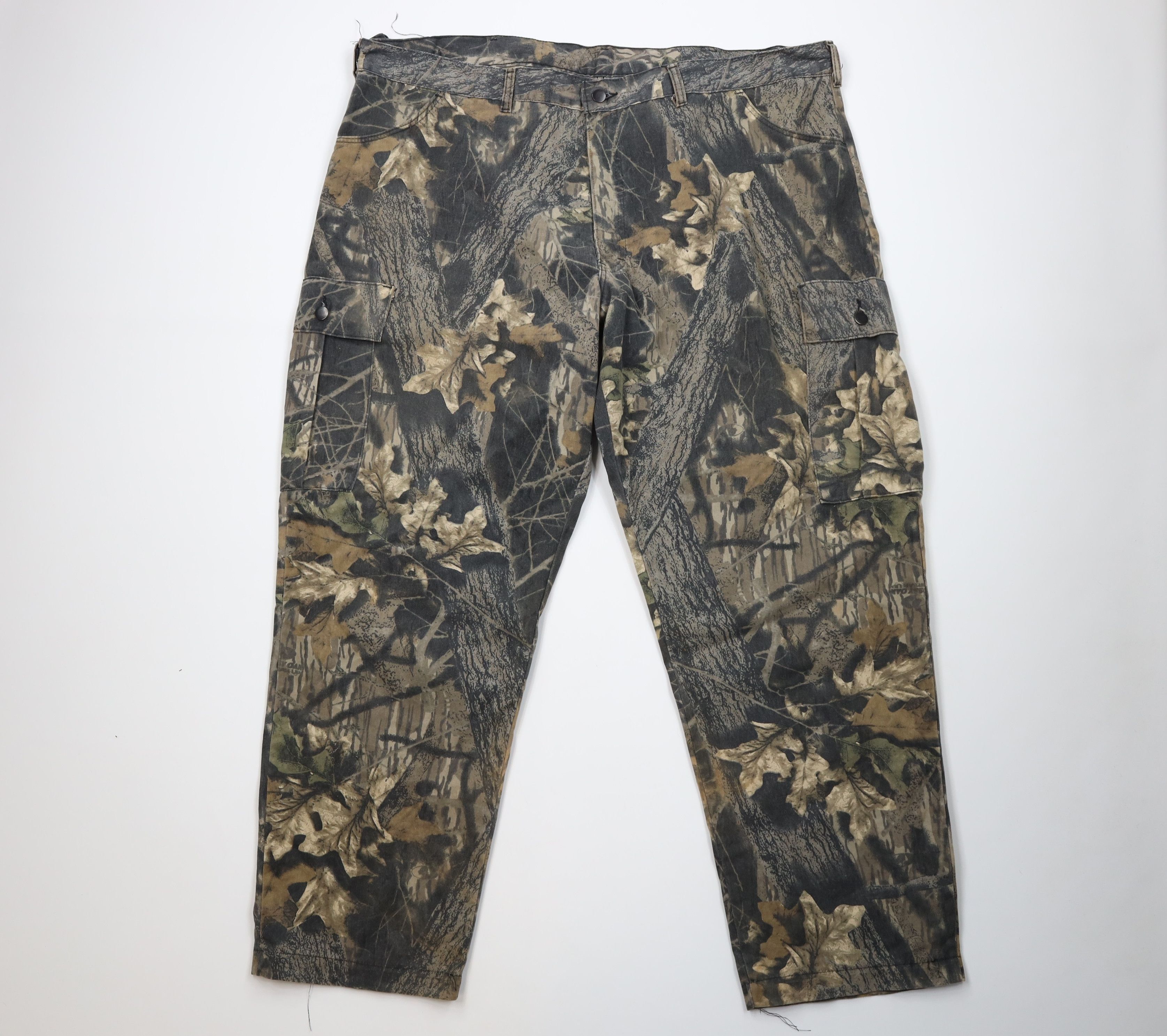 Vintage Vintage 90s Streetwear Camouflage Wide Leg Cargo Pants USA Size US 40 / EU 56 - 1 Thumbnail