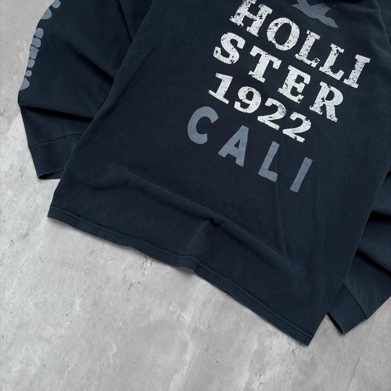Other Y2K Black Hollister Surf Grunge Long Sleeve Shirt Size US S / EU 44-46 / 1 - 5 Thumbnail