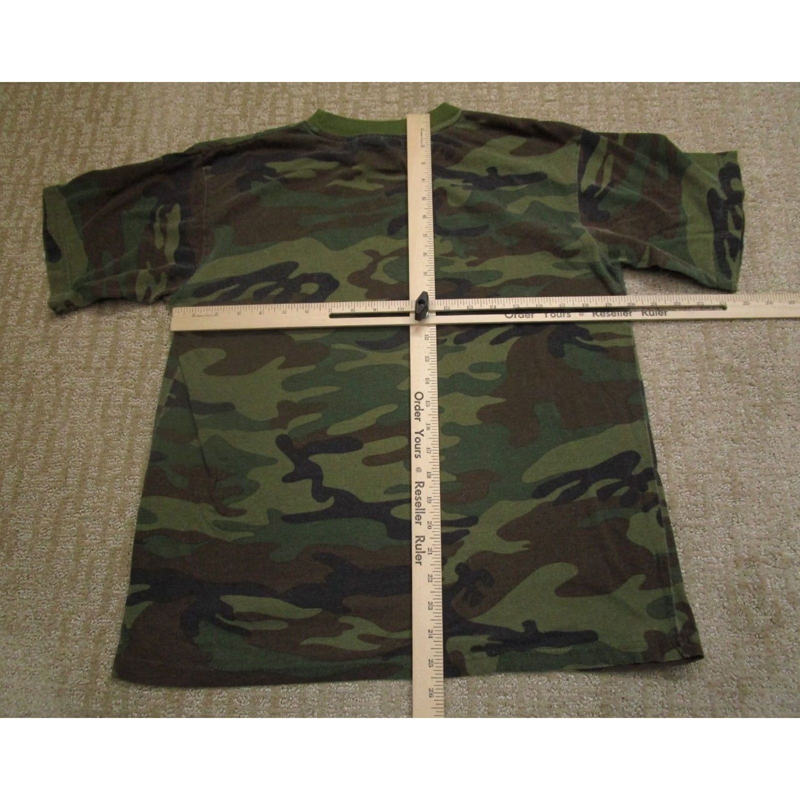 Vintage VINTAGE Game Winner Camouflage Shirt Men L Green Short Sleeve T-Shirt 2000s Outdoor Retro Mens Size US L / EU 52-54 / 3 - 4 Thumbnail