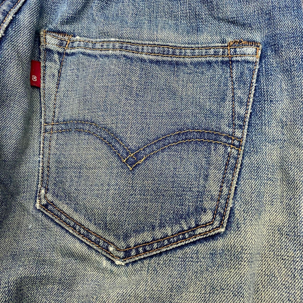 Levi's Vintage 90s Levis 501 Selvedge Distressed Denim Size US 30 / EU 46 - 13 Thumbnail