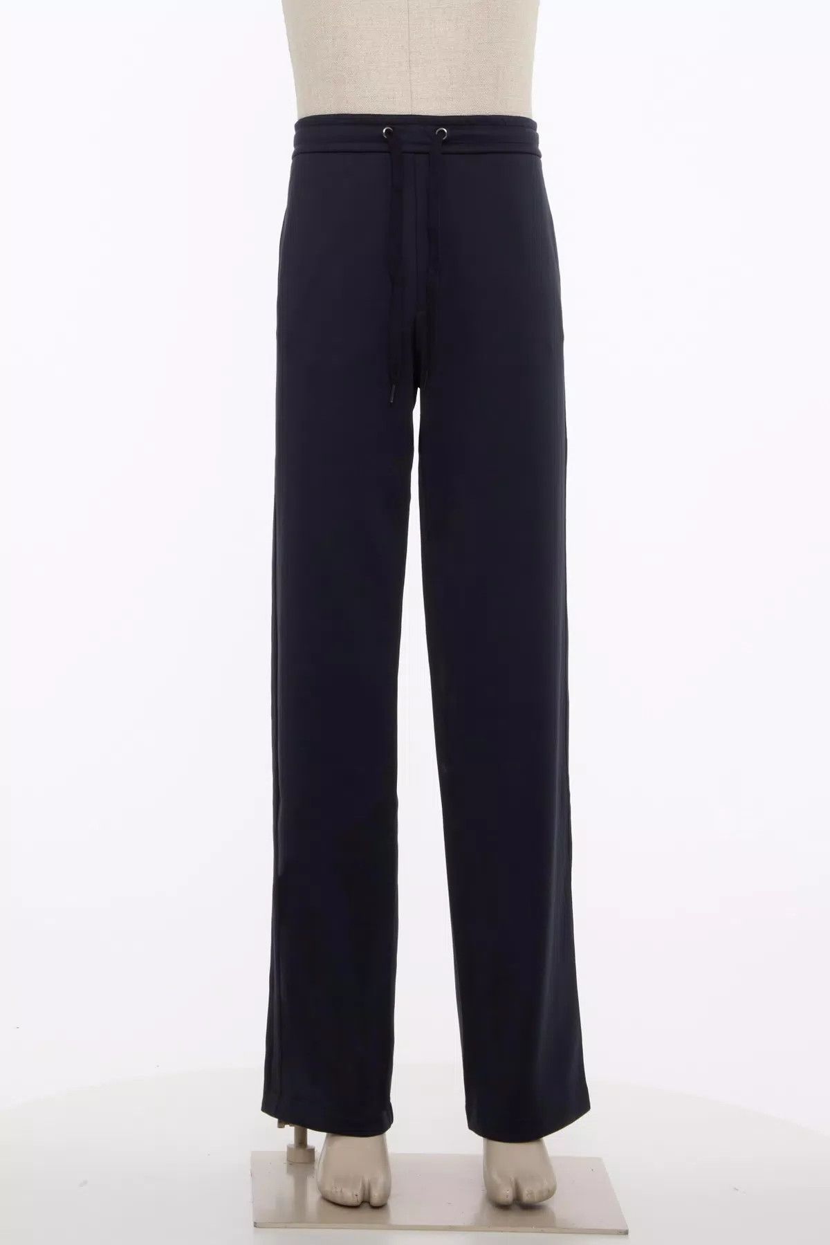 Valentino oc11z0725 Jersey Trousers Neon Universe Print in Navy Blue Size US 28 / EU 44 - 1 Thumbnail