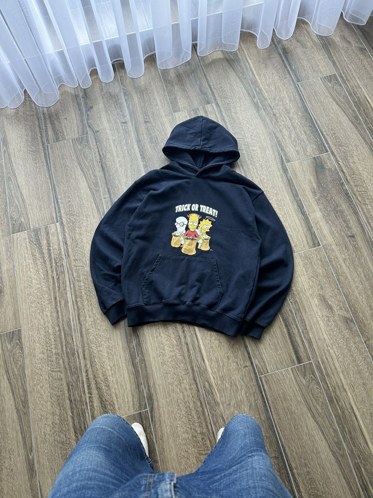 Vintage The Simpsons X ADLV (Trick or treat) hoodies y2k