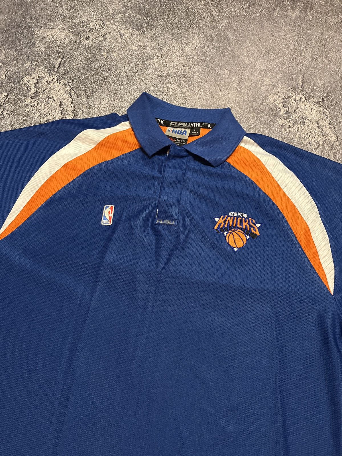 Fubu × NBA × Vintage Rare VTG 90s FUBU Athletic NBA NY Knicks XL Size US XL / EU 56 / 4 - 2 Thumbnail