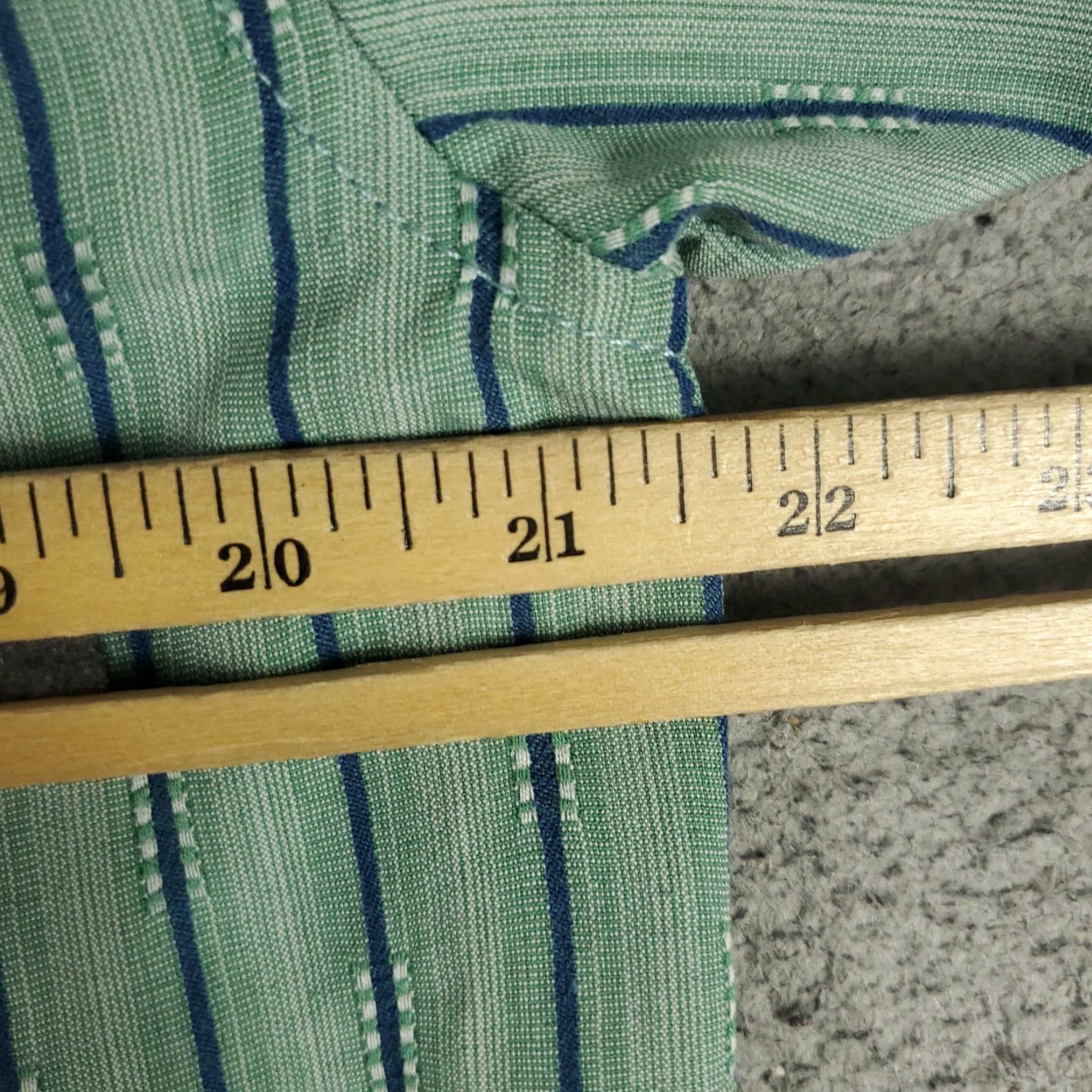 Tommy Bahama Tommy Bahama Shirt Mens Medium Green Striped Button-Up Short Sleeve Silk Collared Vintage No Size US M / EU 48-50 / 2 - 5 Thumbnail