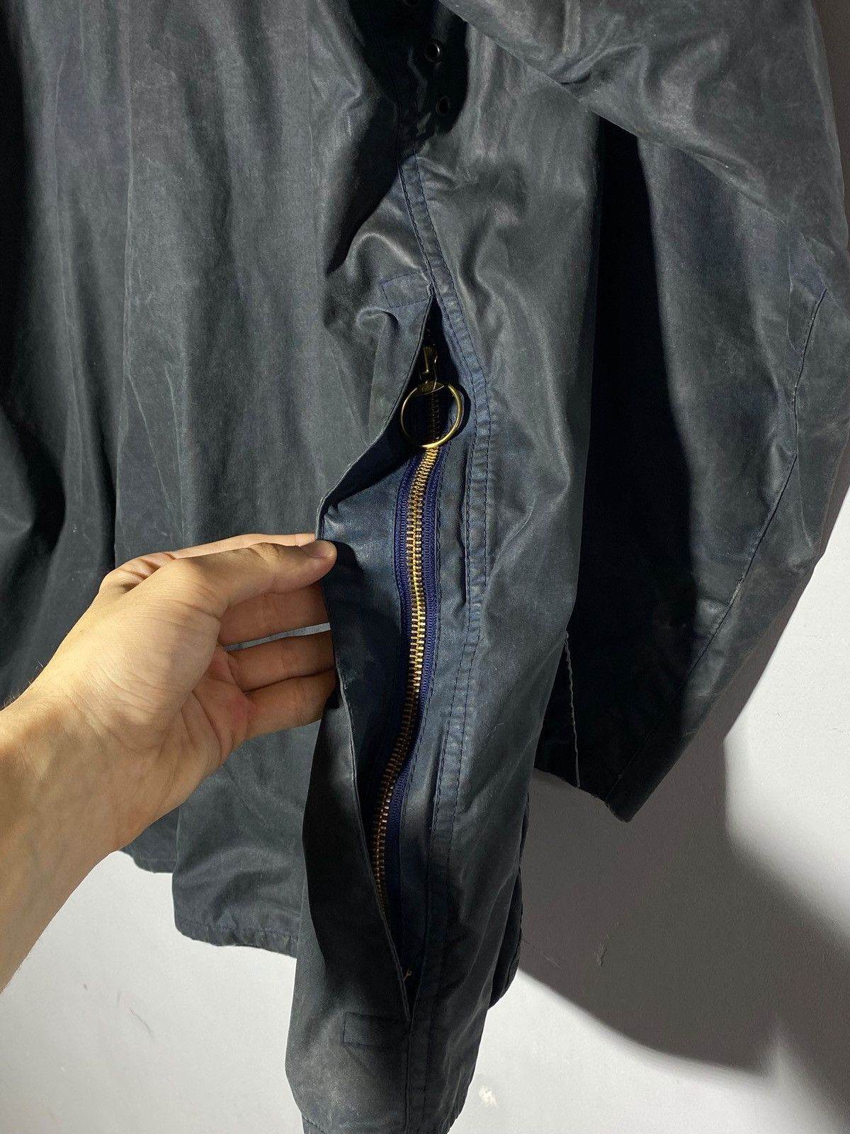 Barbour 🔥 BARBOUR BLACK WAX COAT VINTAGE CORE BRITISH OUTERWEAR Size US XL / EU 56 / 4 - 25 Thumbnail