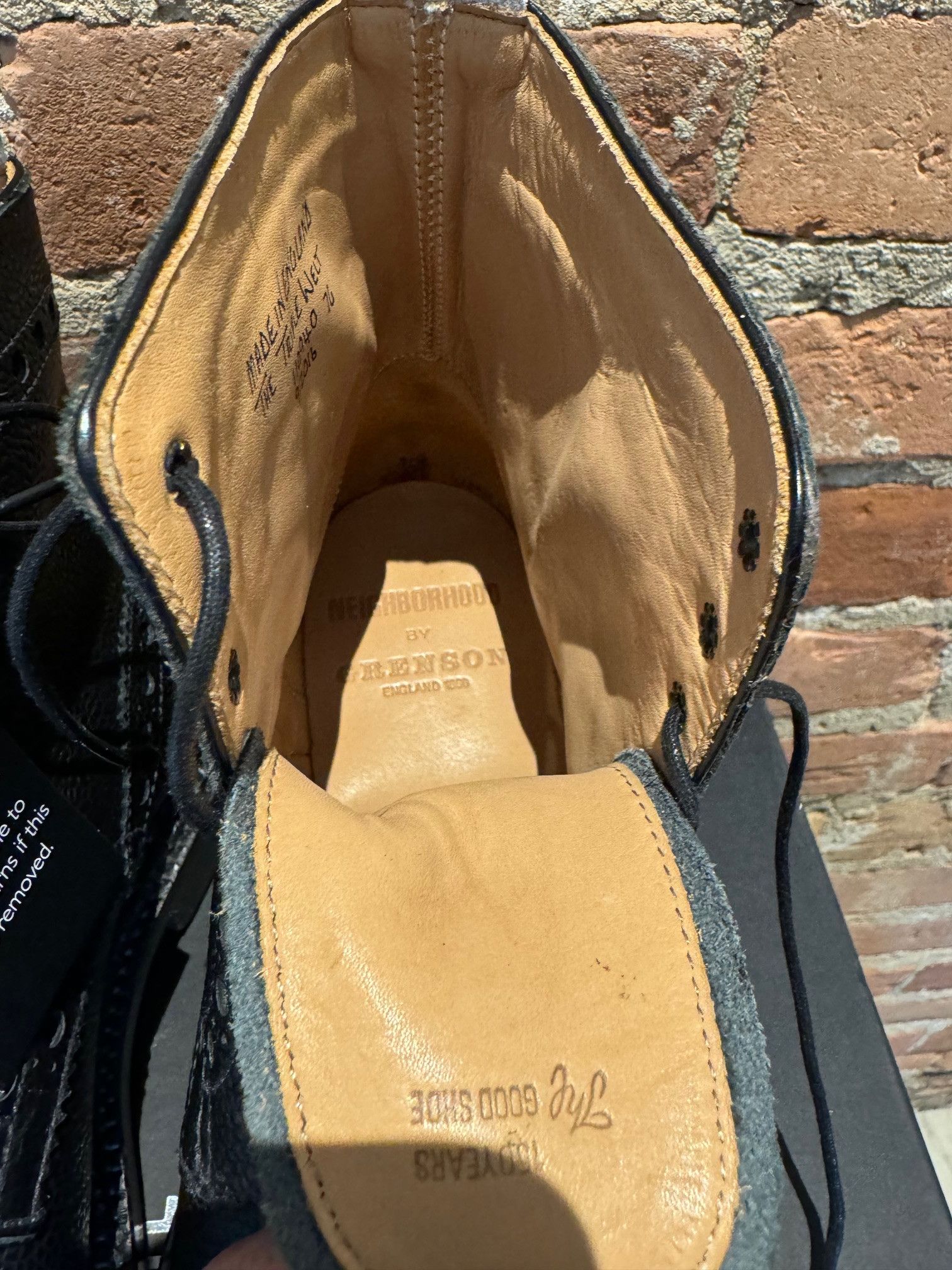 Neighborhood NEIGHBORHOOD x Grenson "Charles" Triple Welt Brogue Boots Size US 8 / EU 41 - 6 Thumbnail