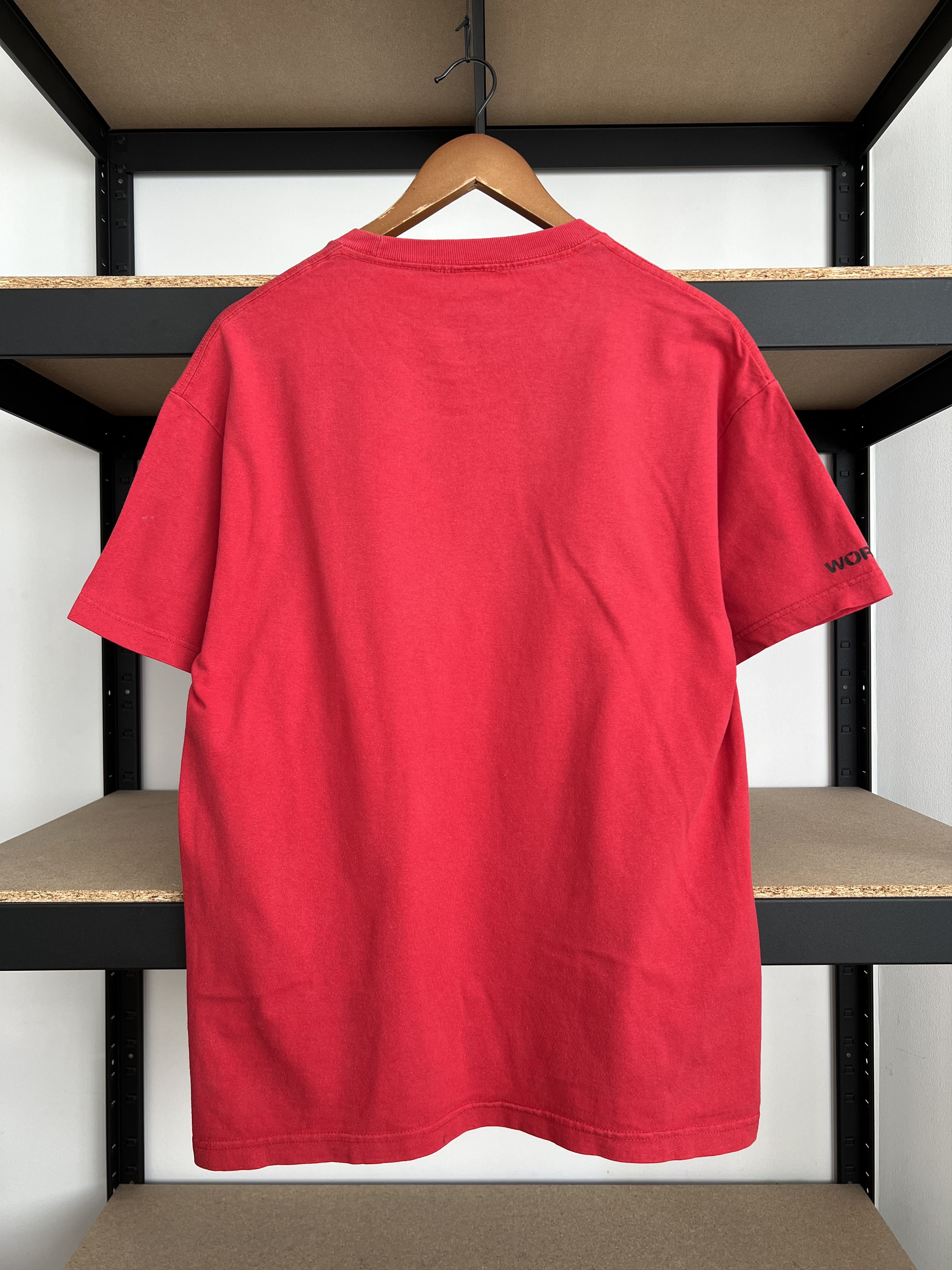 World Industries Vintage 90s World Industries Skateboards Funny Red T-shirt Size US L / EU 52-54 / 3 - 2 Thumbnail