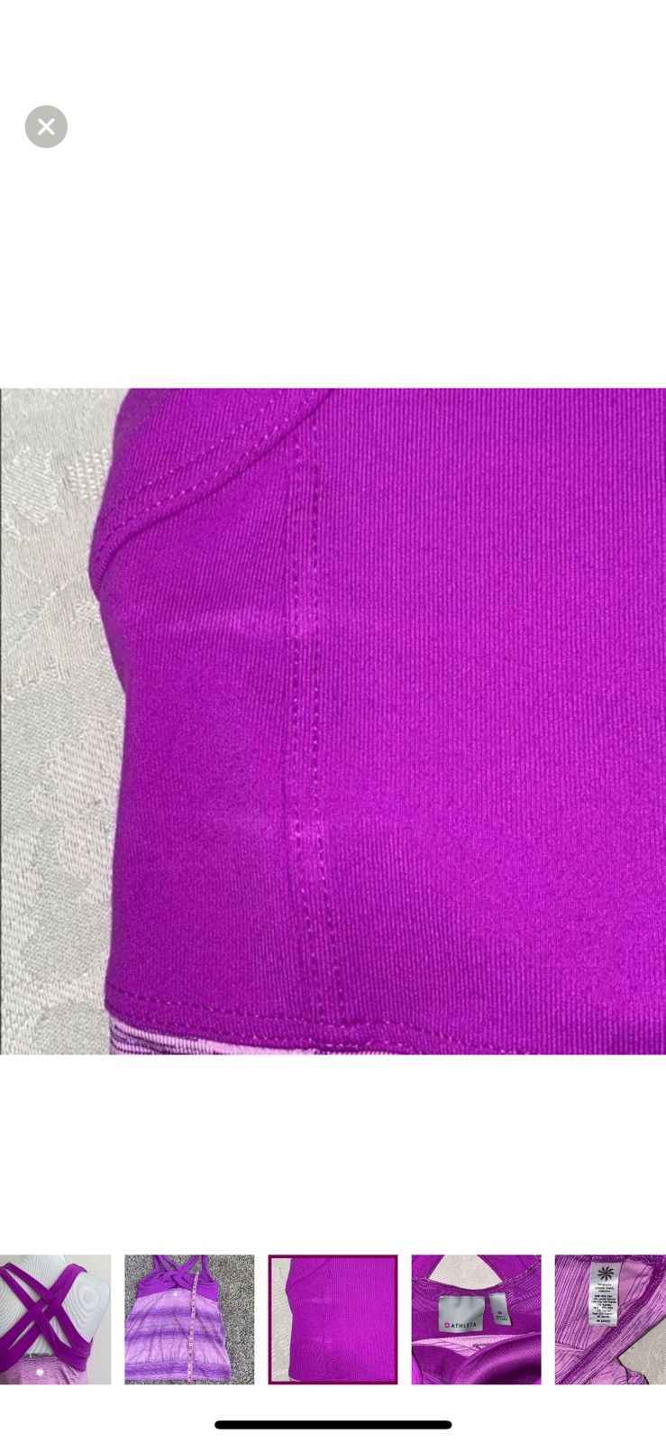 Athleta Athleta medium stride crunch and punch tank top Size M / US 6-8 / IT 42-44 - 3 Thumbnail