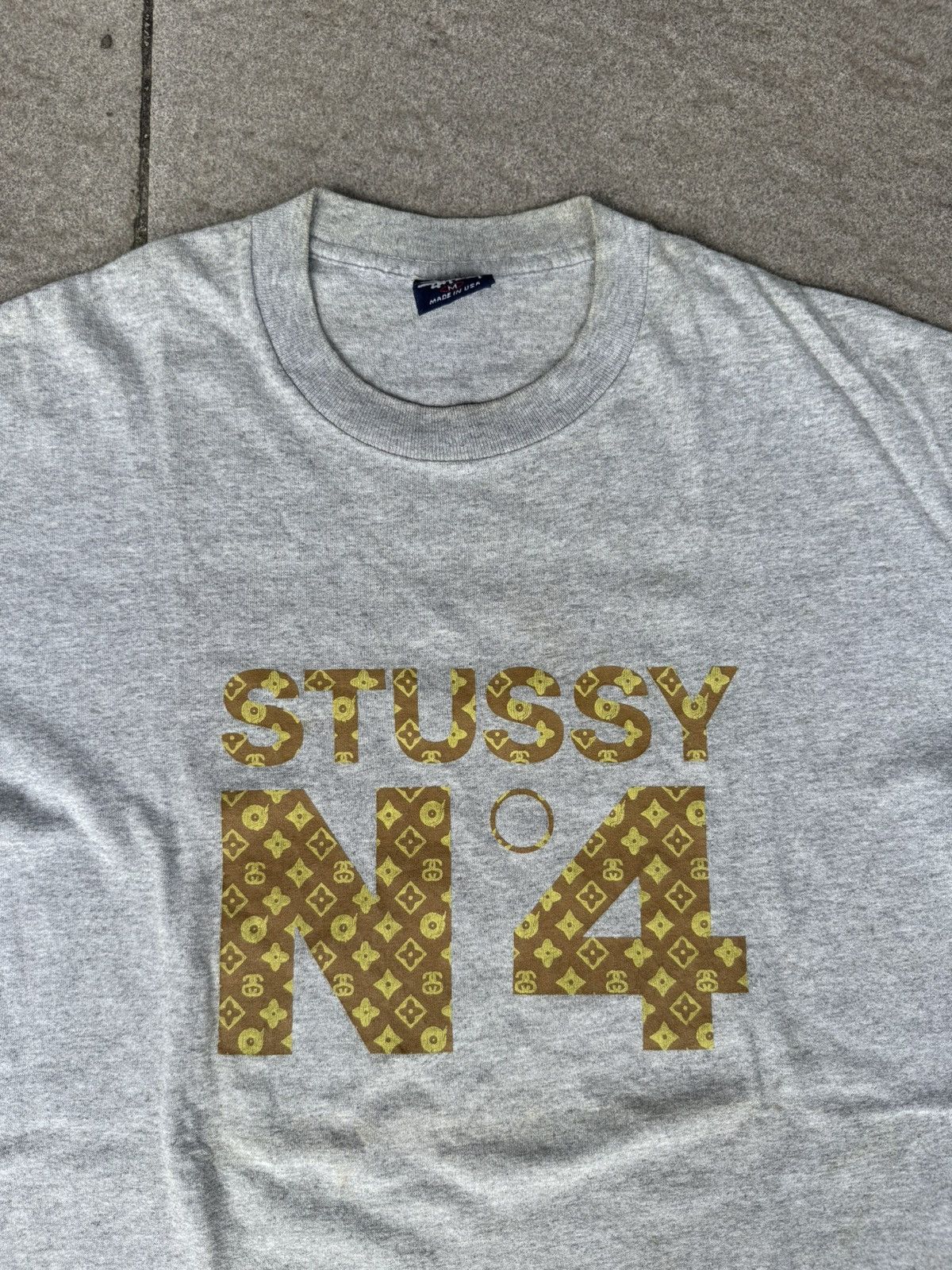 Stussy VINTAGE 90’S STUSSY N4 LV MONOGRAM Size US M / EU 48-50 / 2 - 2 Thumbnail