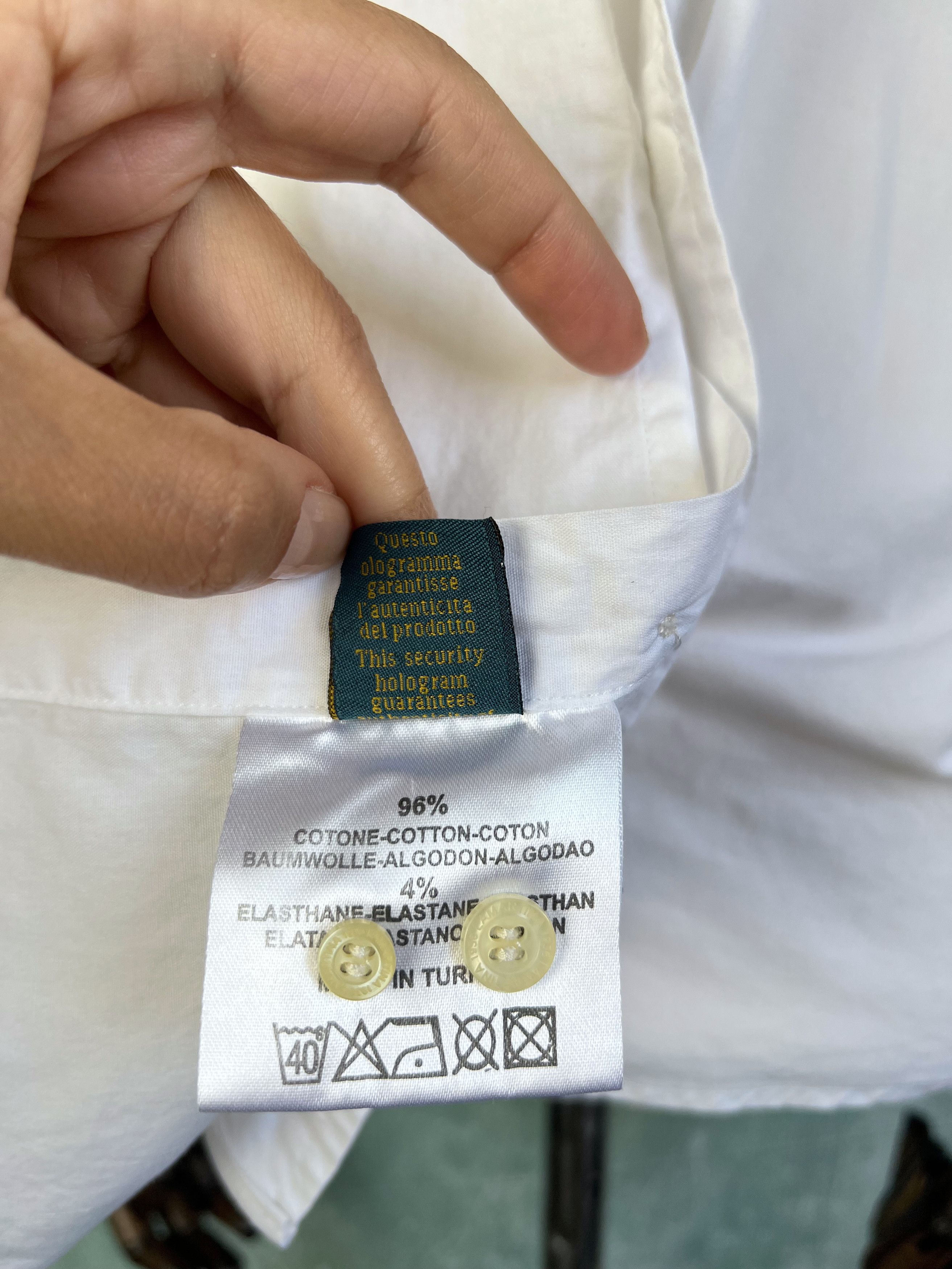 La Martina La Martina Polo Society Embroidered Shirt ButtonUp Argentina Size US M / EU 48-50 / 2 - 17 Thumbnail