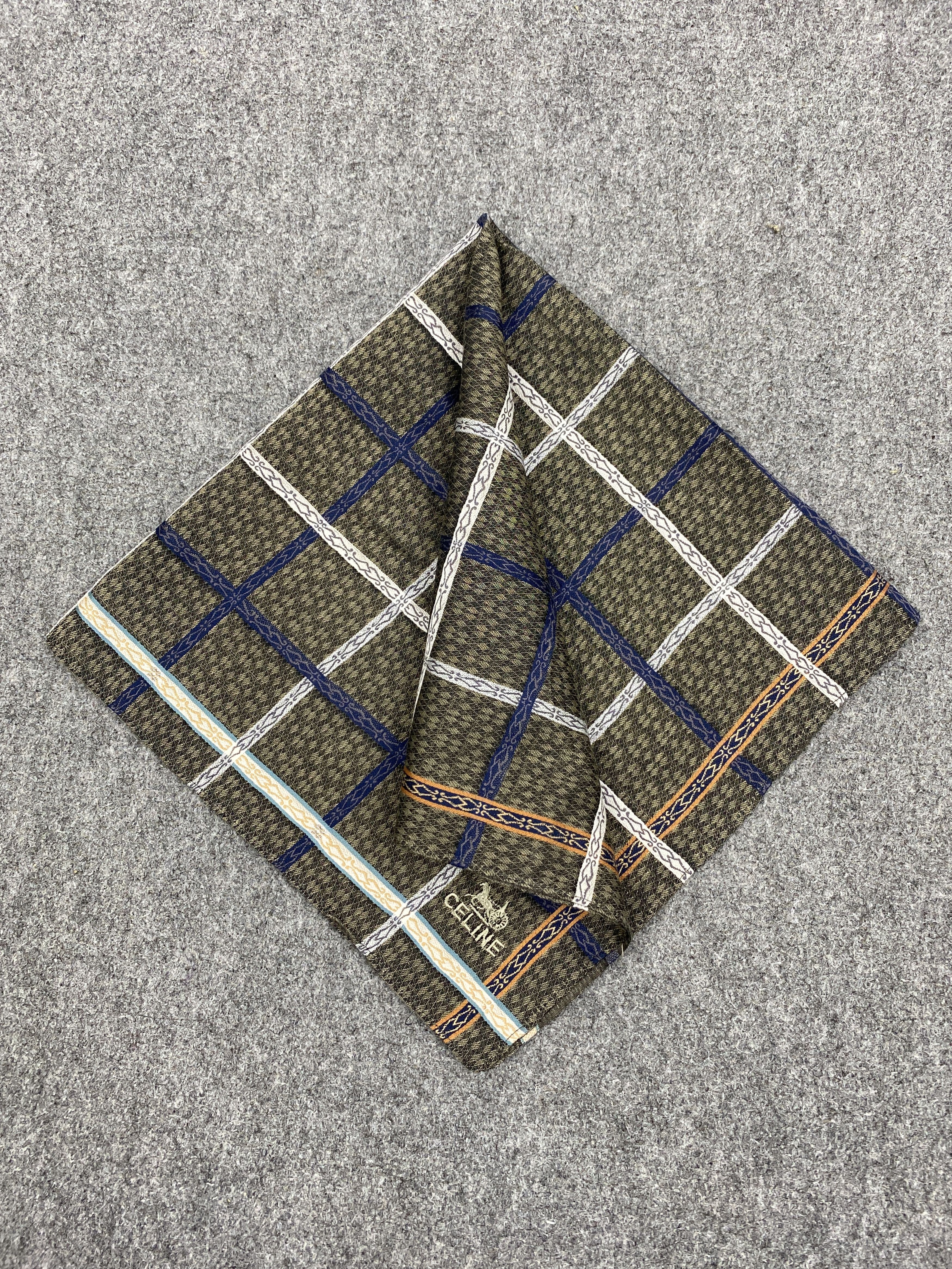 Celine × Vintage Celine Handkerchief / Bandana / Neckerchief HKC0329 Size ONE SIZE - 3 Thumbnail
