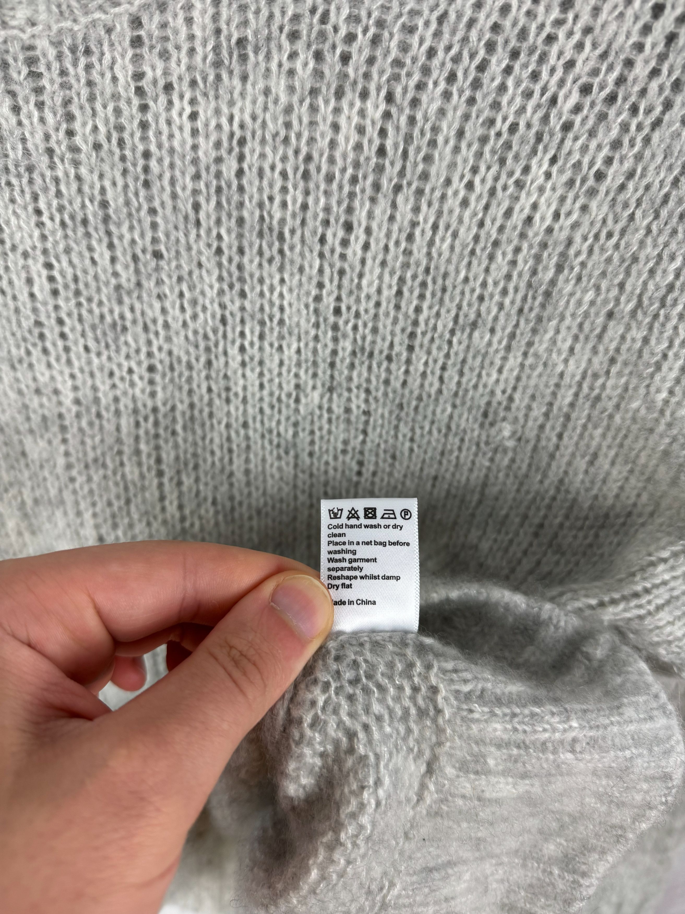 ME+EM ME+EM Cashmere Silk Blend Sweater Gray Casual Style Size M Size M / US 6-8 / IT 42-44 - 13 Thumbnail