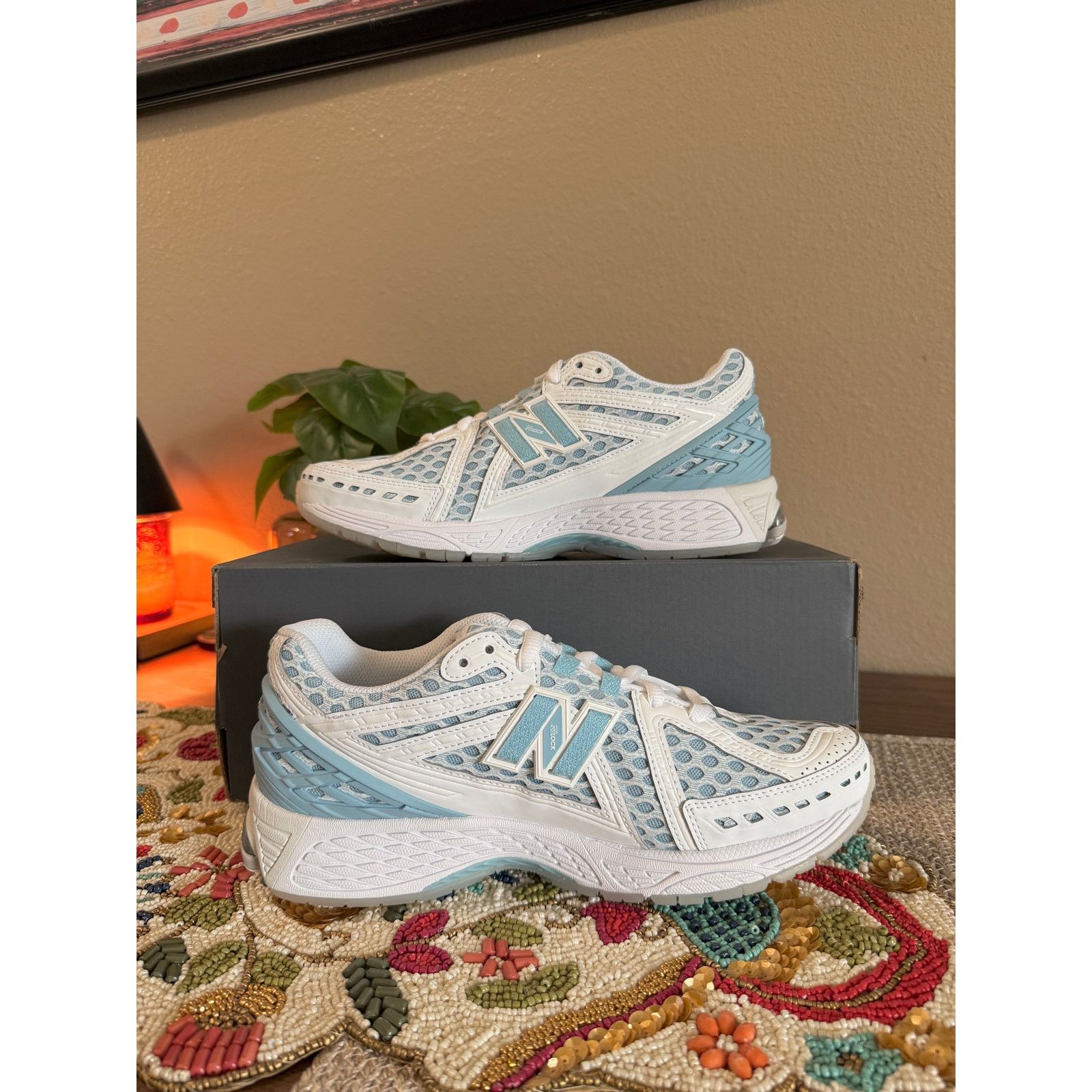 New Balance New Balance 1906R White Blue Chrome Grey Matter 2002R Agate Size US 8 / EU 41 - 2 Thumbnail