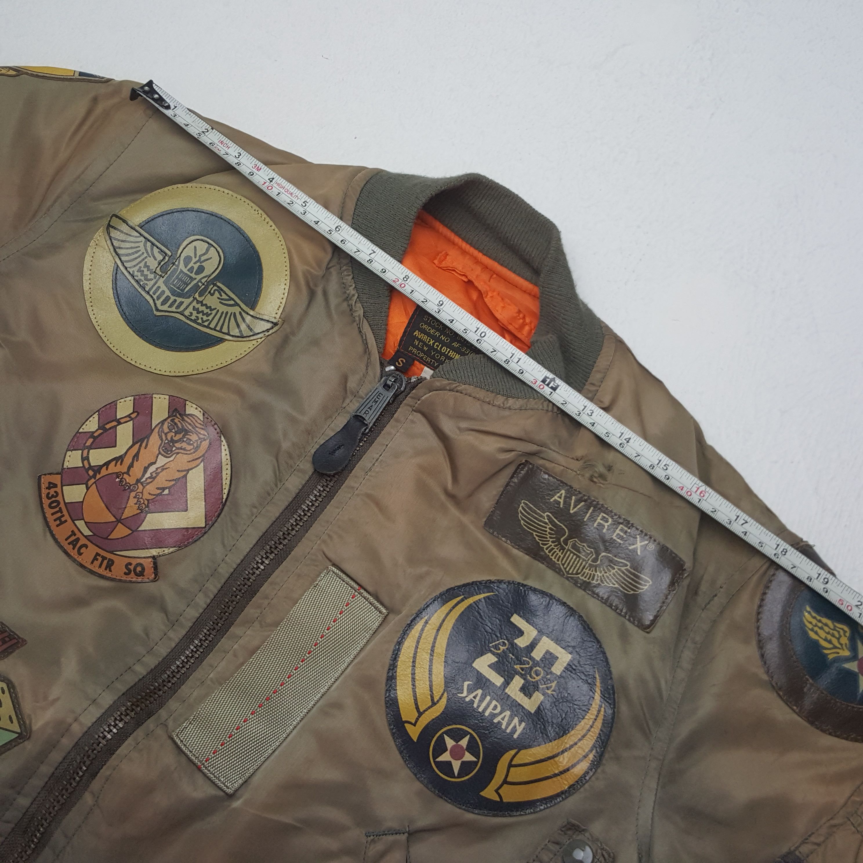 Avirex × Vintage Vintage Avirex Military Reversible Bomber Jacket Size US S / EU 44-46 / 1 - 8 Thumbnail