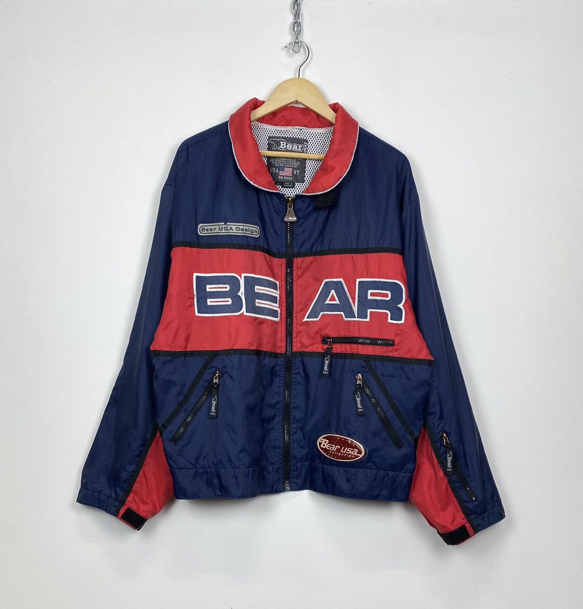 Vintage Vintage Bear USA Design Collection Baggy Oversized Jacket Size US L / EU 52-54 / 3 - 1 Thumbnail