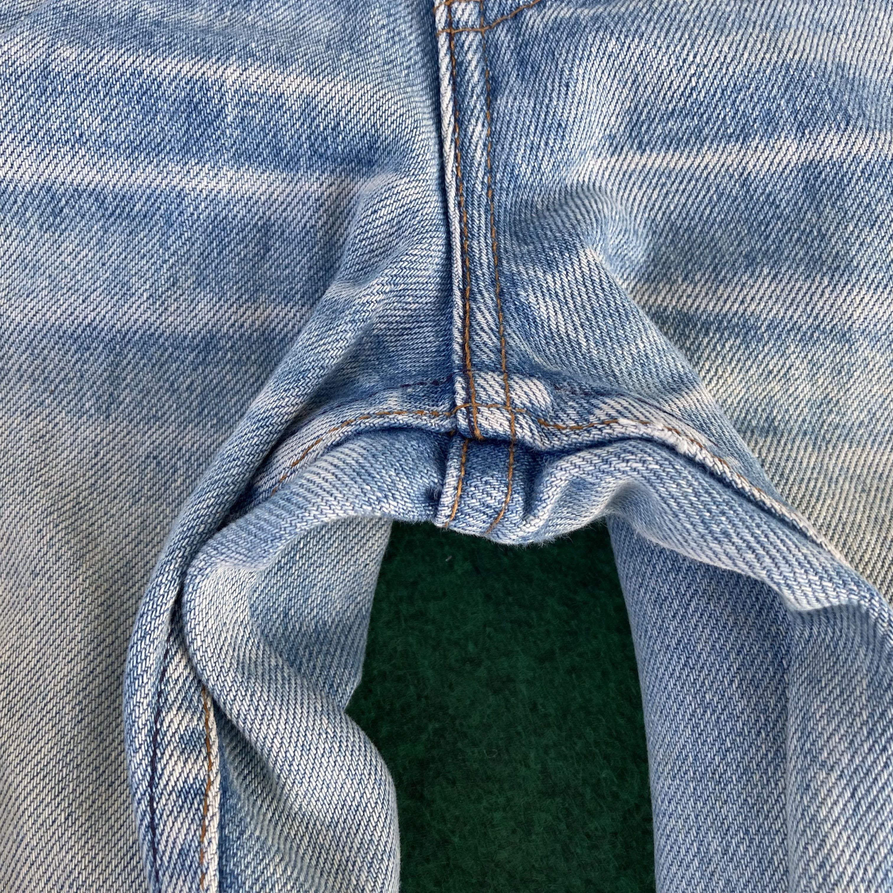 Levi's × Vintage Vtg Levis 505 Denim Ripped 90s Punk Jeans Size US 30 / EU 46 - 7 Thumbnail
