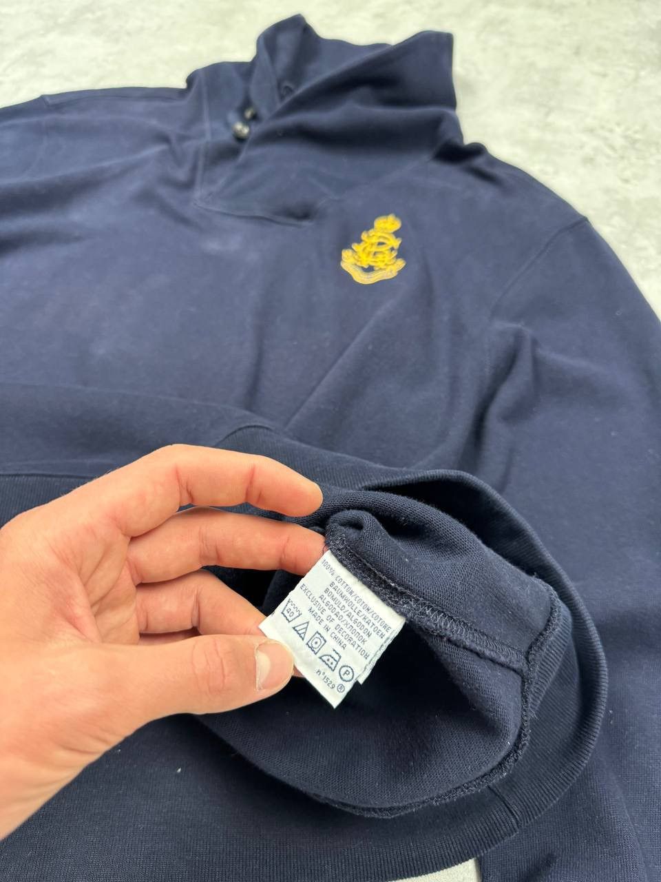 Polo Ralph Lauren VintagePolo Ralph Lauren High Neck Pullover Sweatshirt Size US XL / EU 56 / 4 - 13 Thumbnail