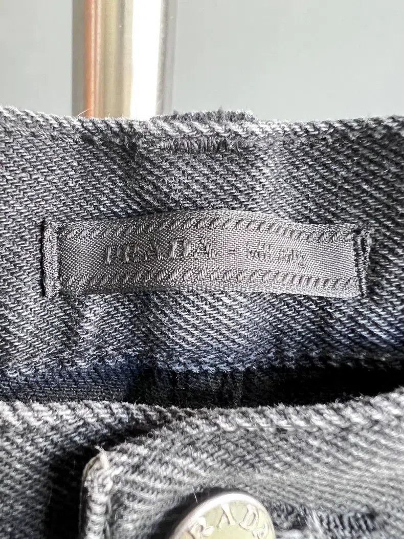 Prada Prada Washed to make old triangle metal label jeans Size US 31 - 3 Thumbnail