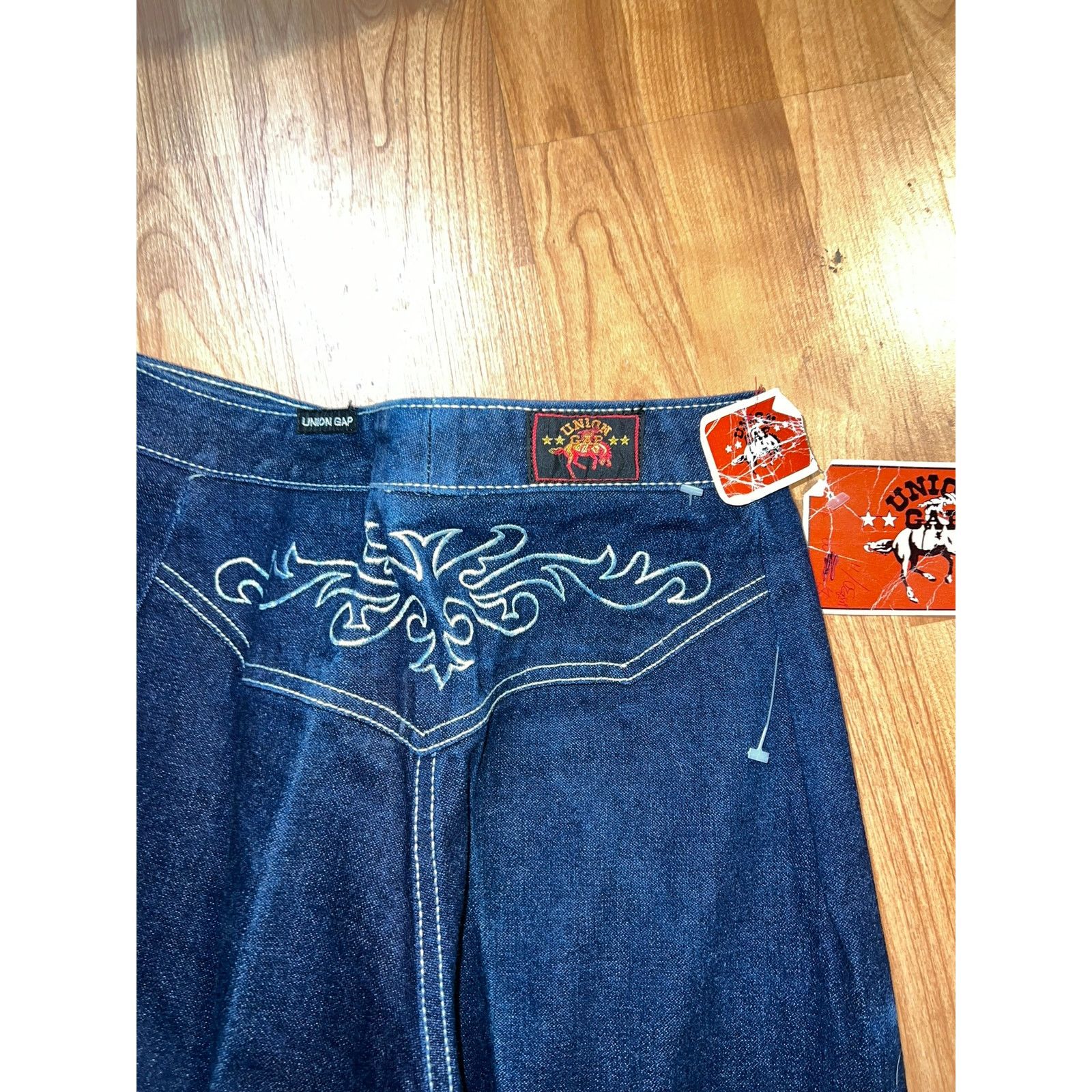 Vintage Vintage Womens Union Gap Jeans Western Denim Size 30 Size 30" / US 8 / IT 44 - 3 Thumbnail
