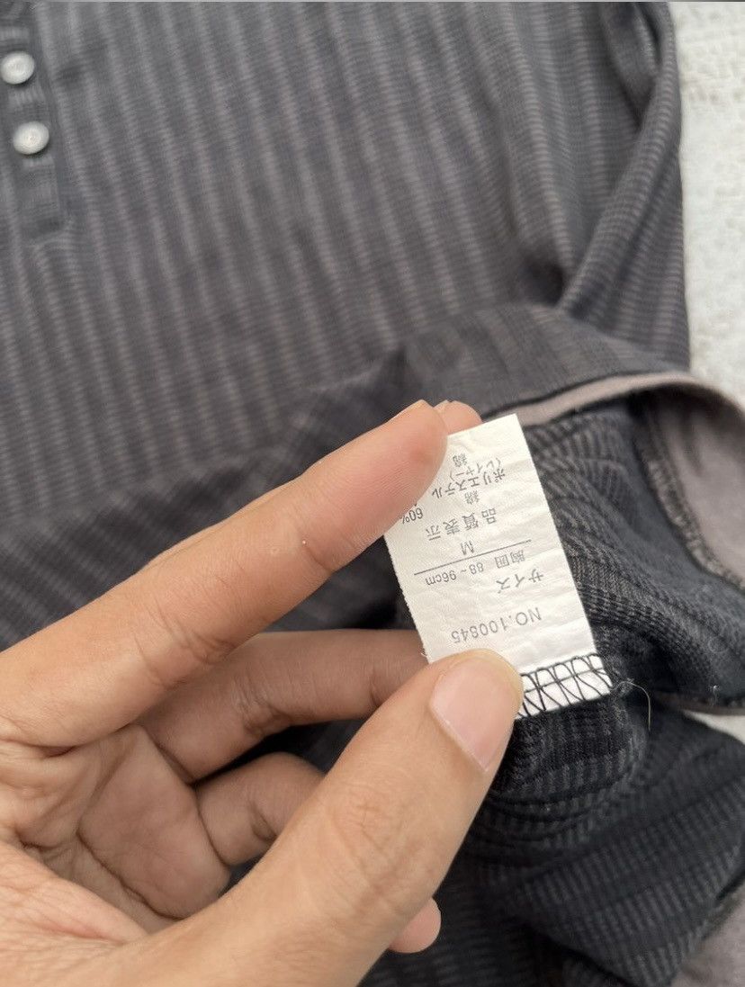 If Six Was Nine × Japanese Brand × Le Grande Bleu (L.G.B.) DOUBLE LAYER STRIP SHIRT Size US M / EU 48-50 / 2 - 3 Thumbnail